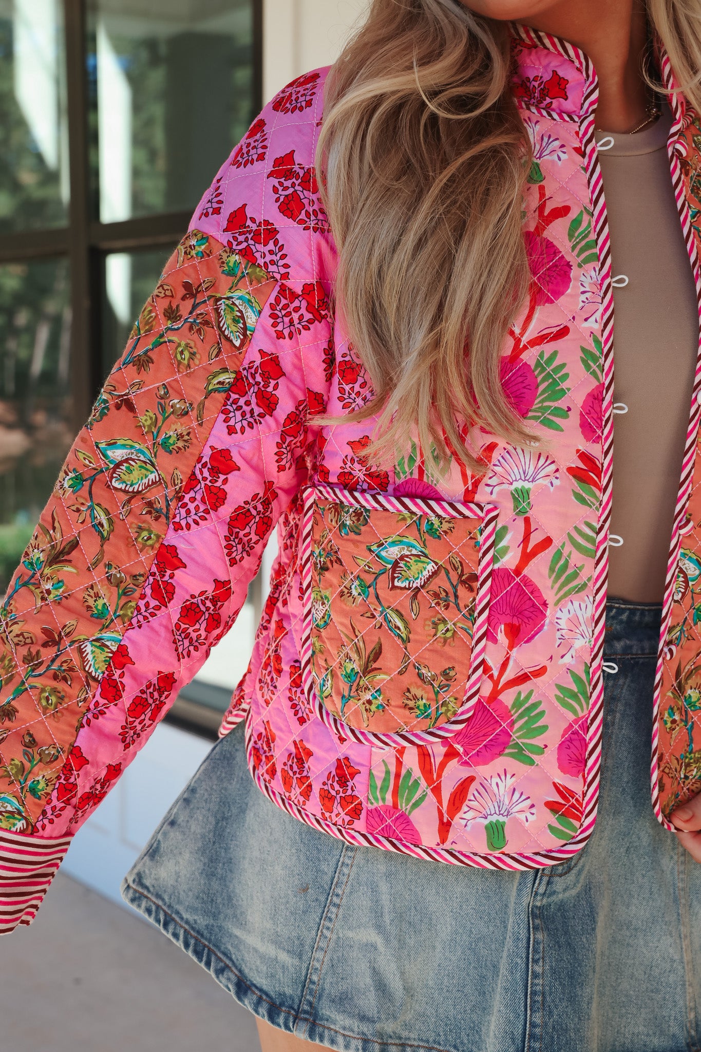 Statement Maker Quilted Jacket