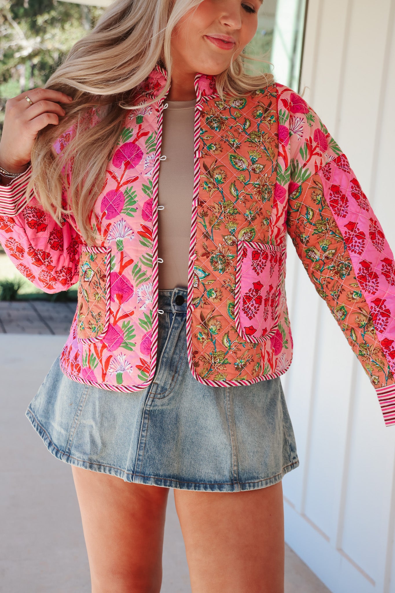 Statement Maker Quilted Jacket