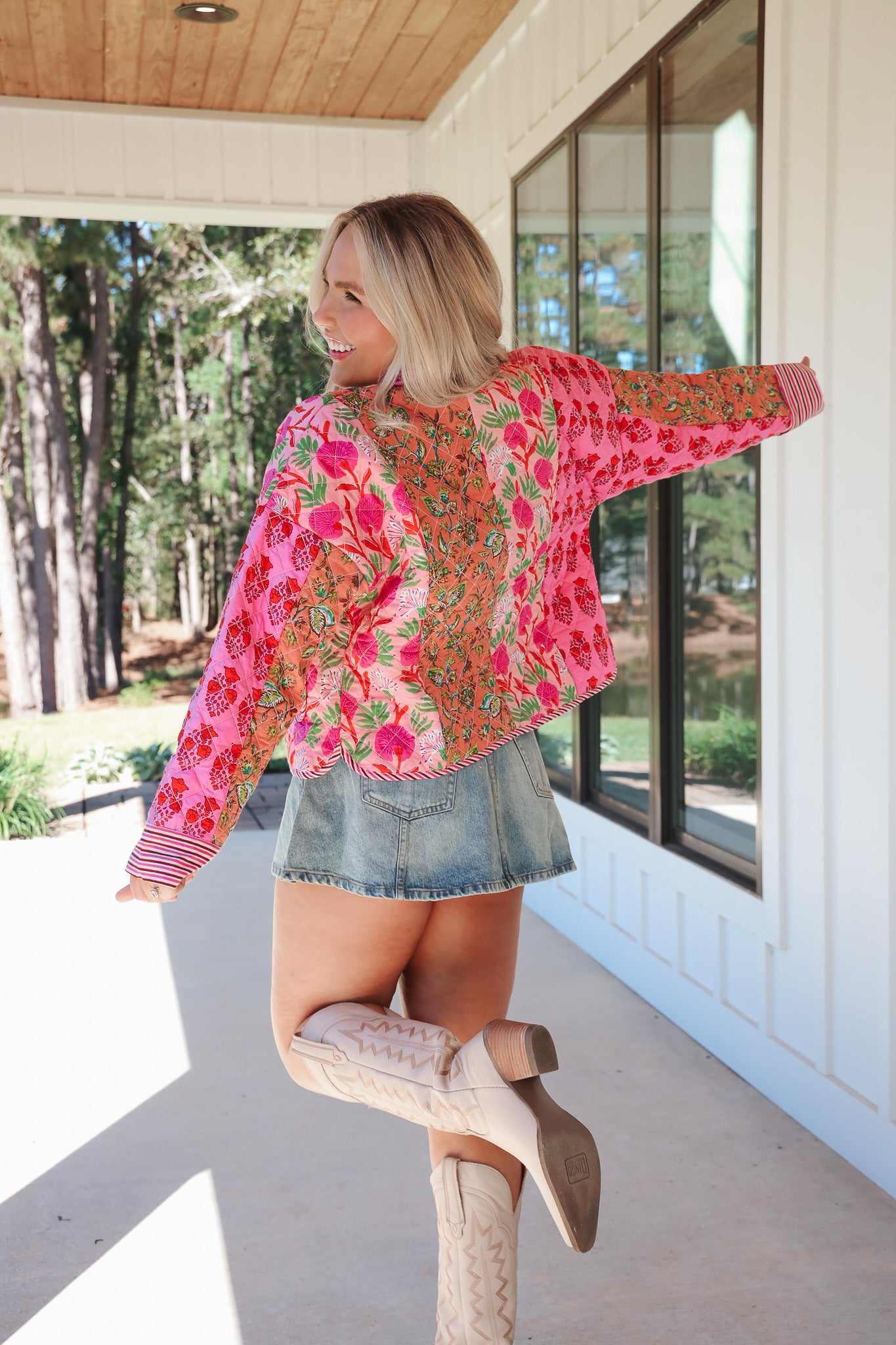 Statement Maker Quilted Jacket