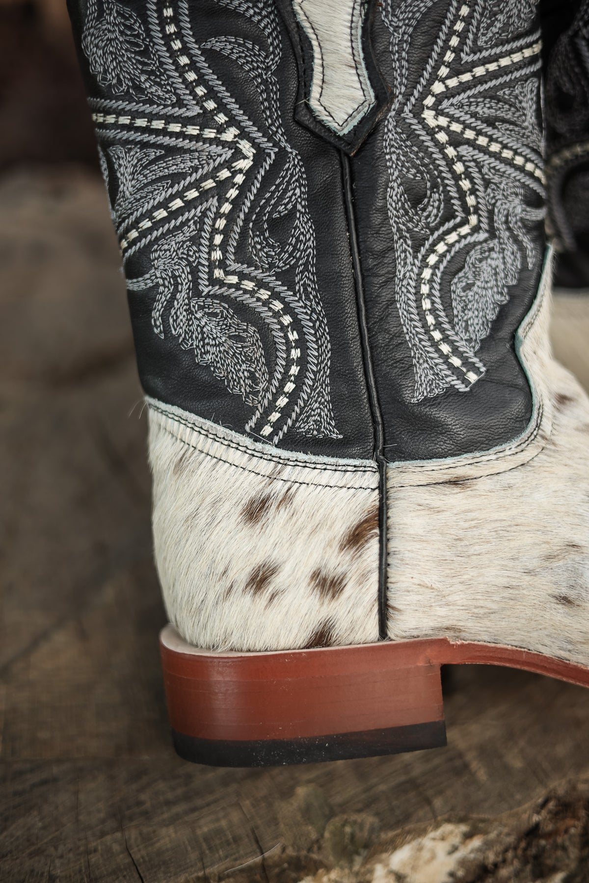Tanner Mark | Men's Hair On Cowhide Boots
