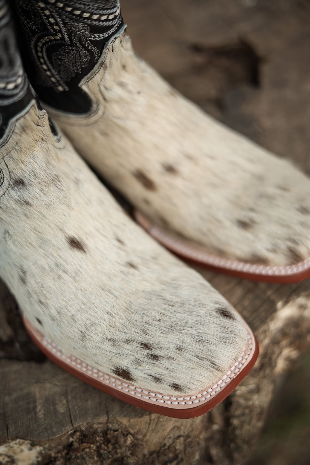 Tanner Mark | Men's Hair On Cowhide Boots