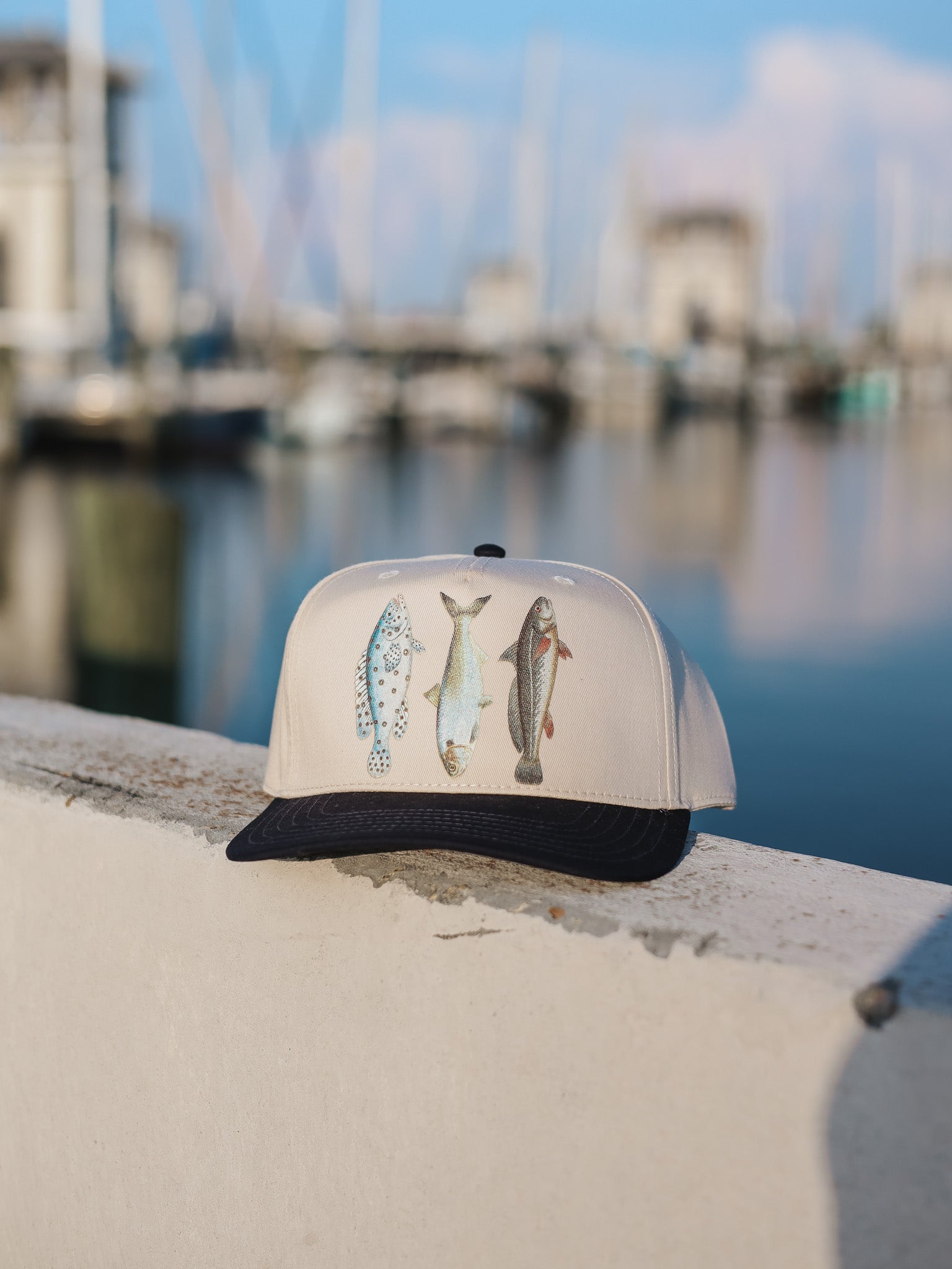 Fresh Catch Cap in Navy