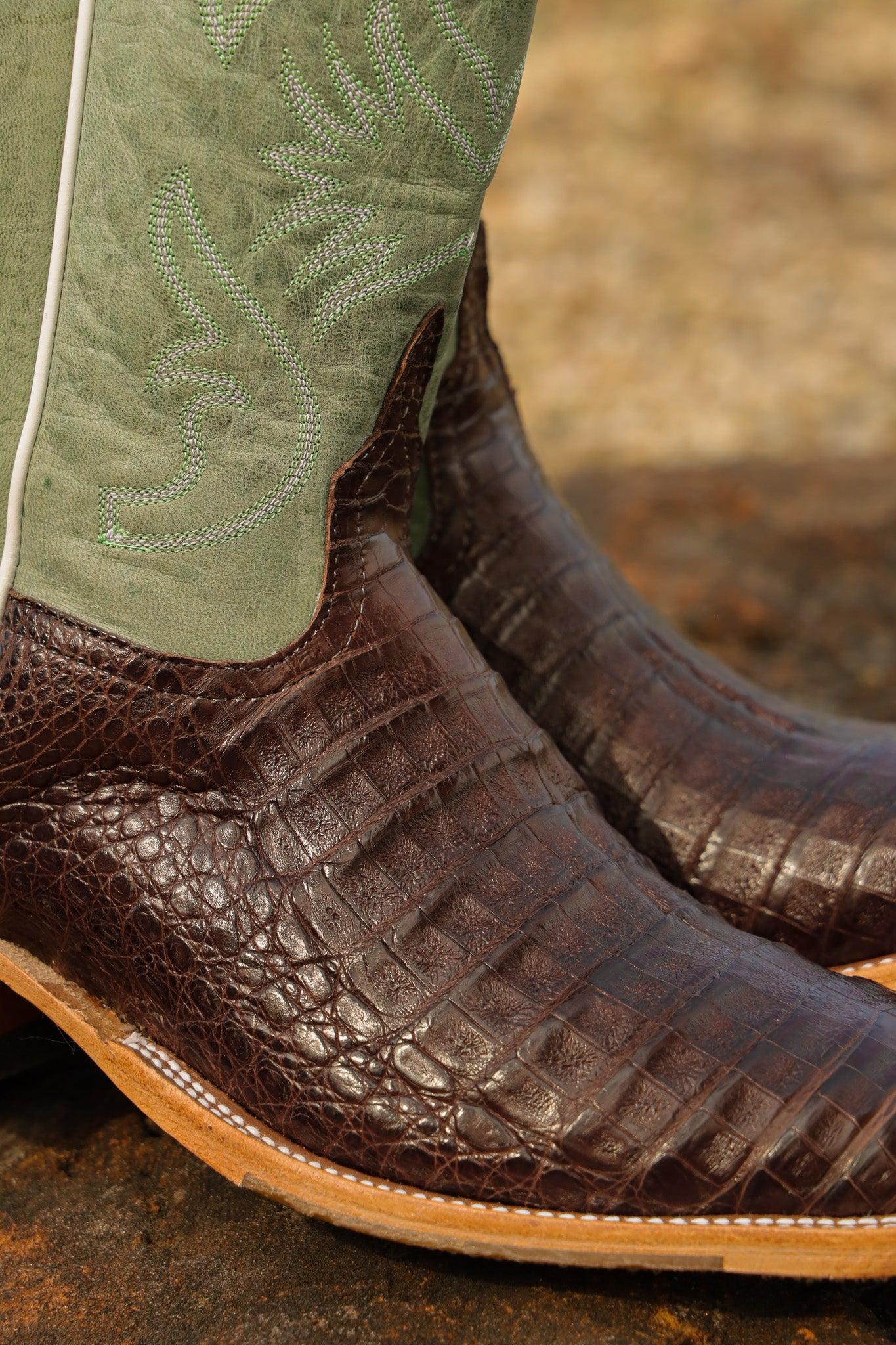 Men's Anderson Bean BC Exclusive Jade Caiman Boots