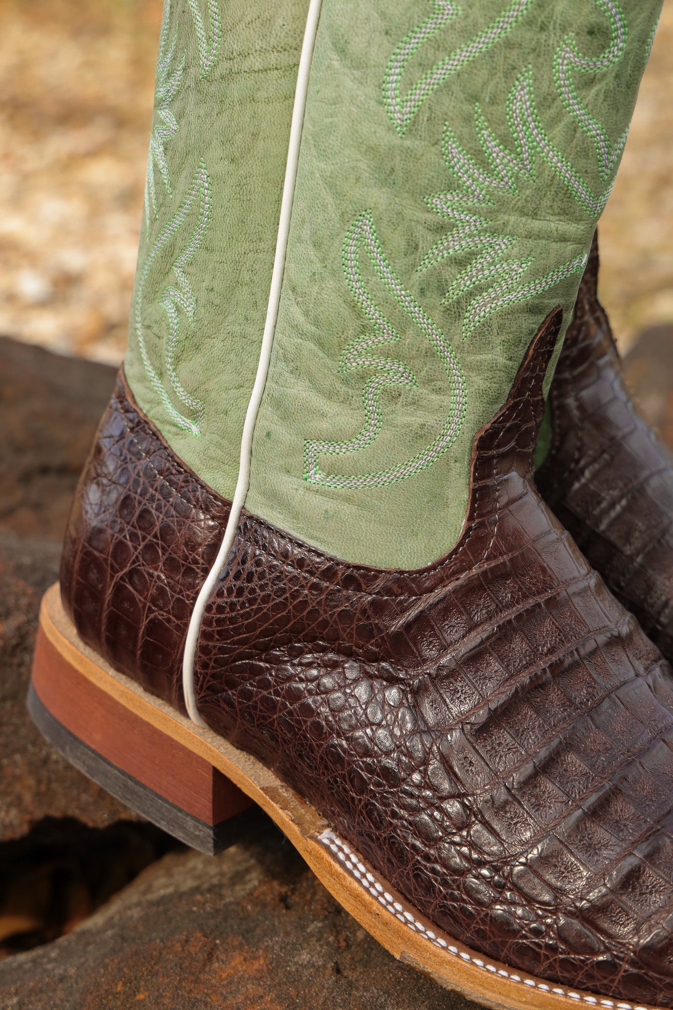 Men's Anderson Bean BC Exclusive Jade Caiman Boots