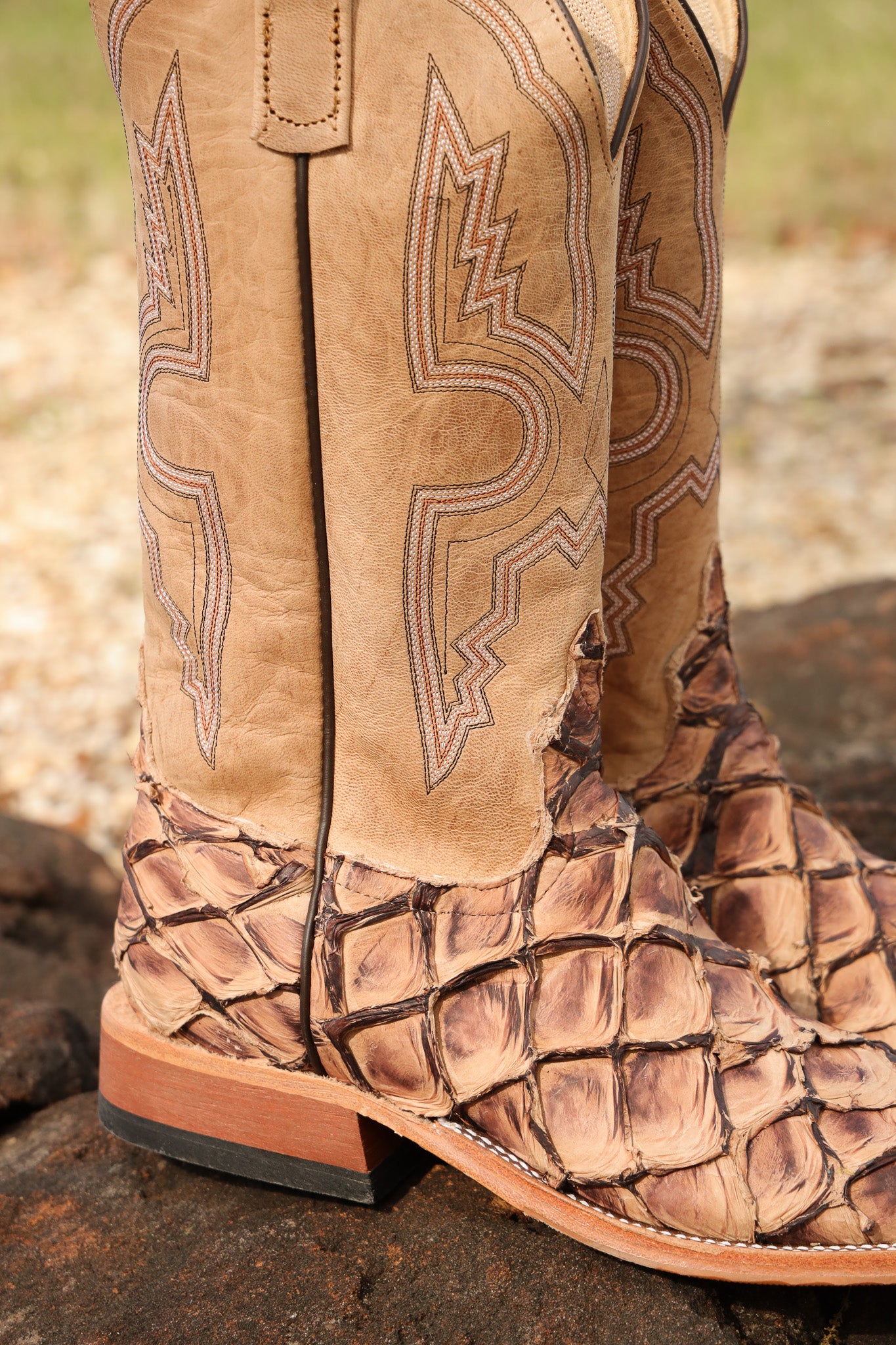 Men's Exclusive Anderson BC Exclusive Bean Cigar Matte Big Bass Boots