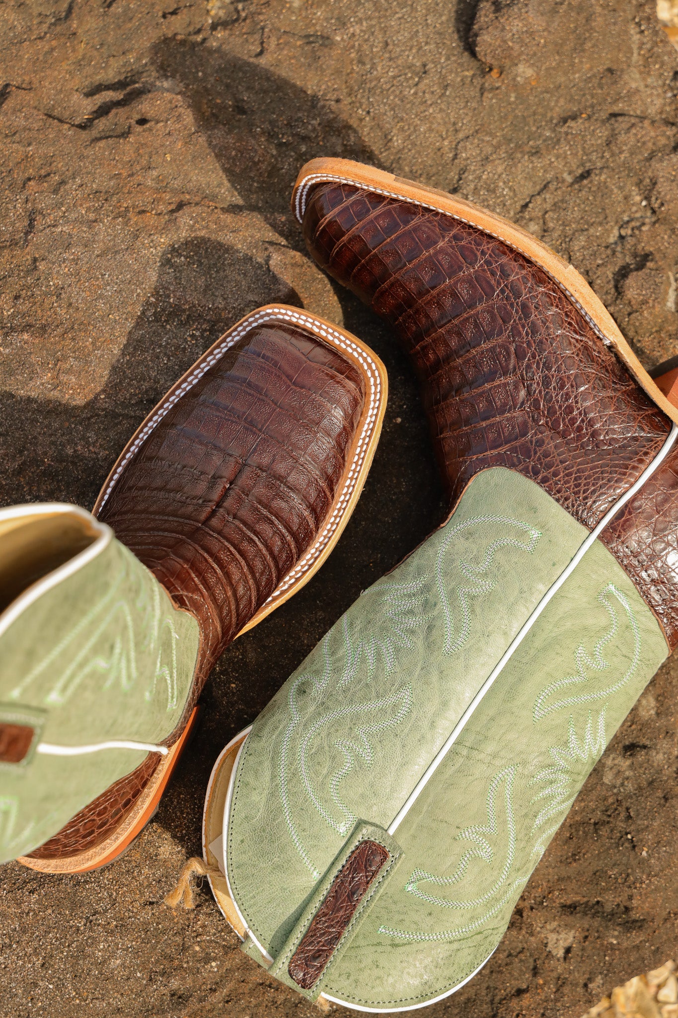 Men's Anderson Bean BC Exclusive Jade Caiman Boots