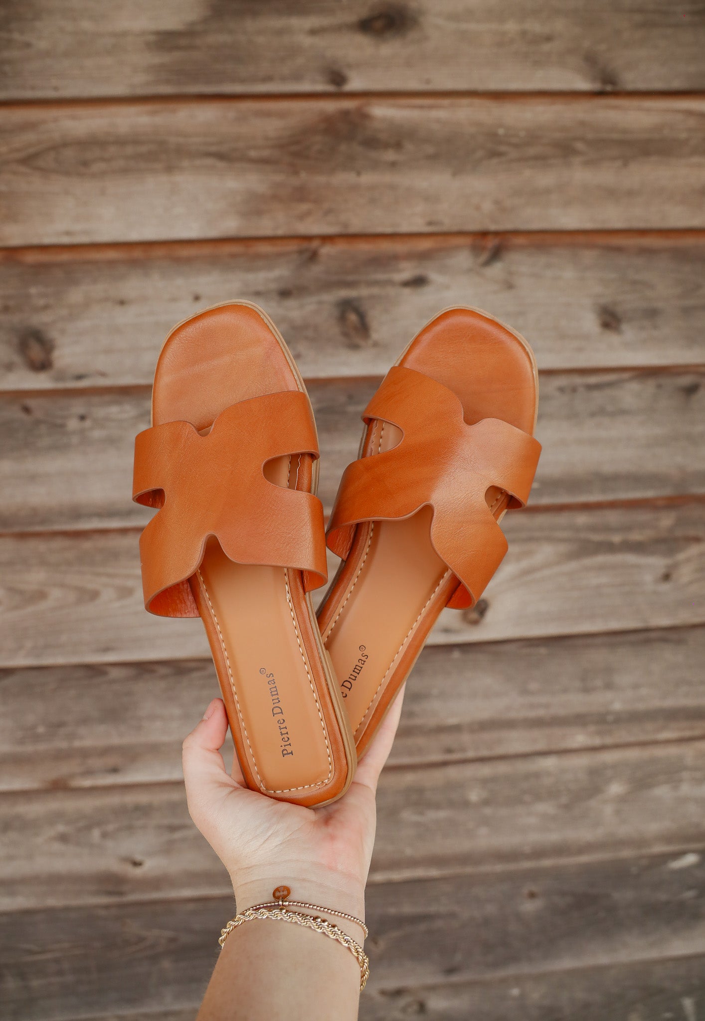 Walk My Way New Tan Sandals