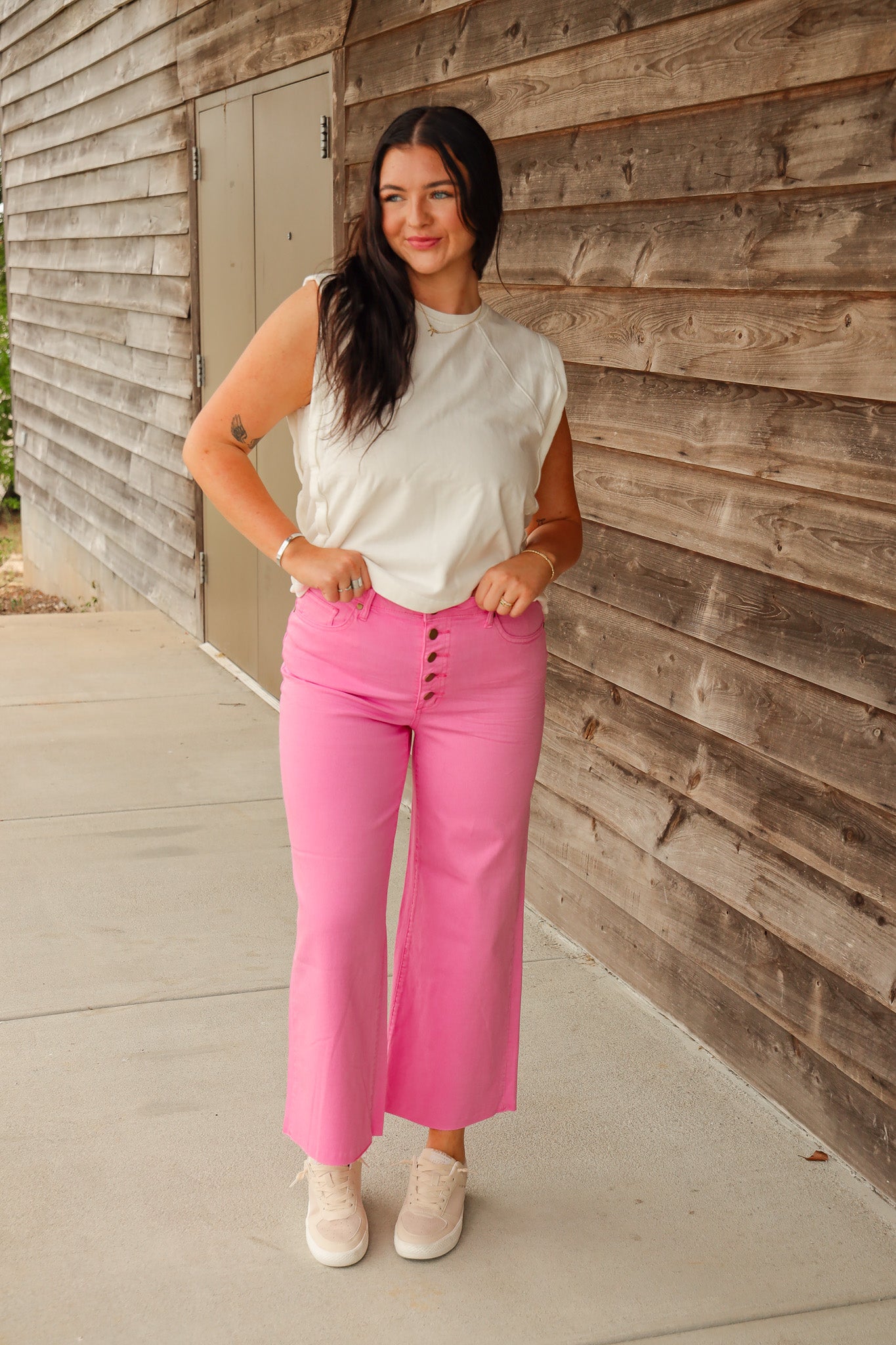 The Poppy Barbie Pink Jeans