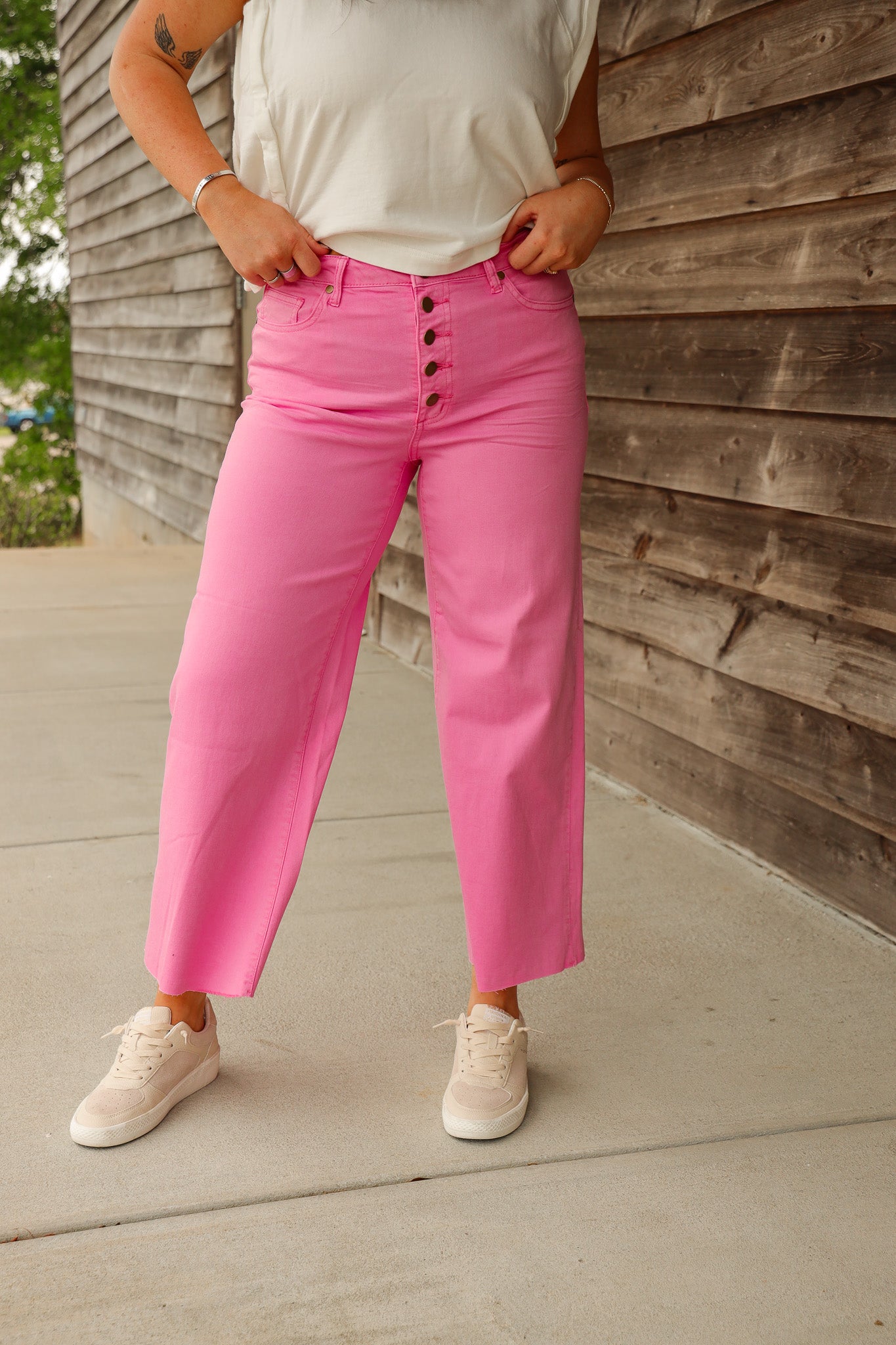 The Poppy Barbie Pink Jeans