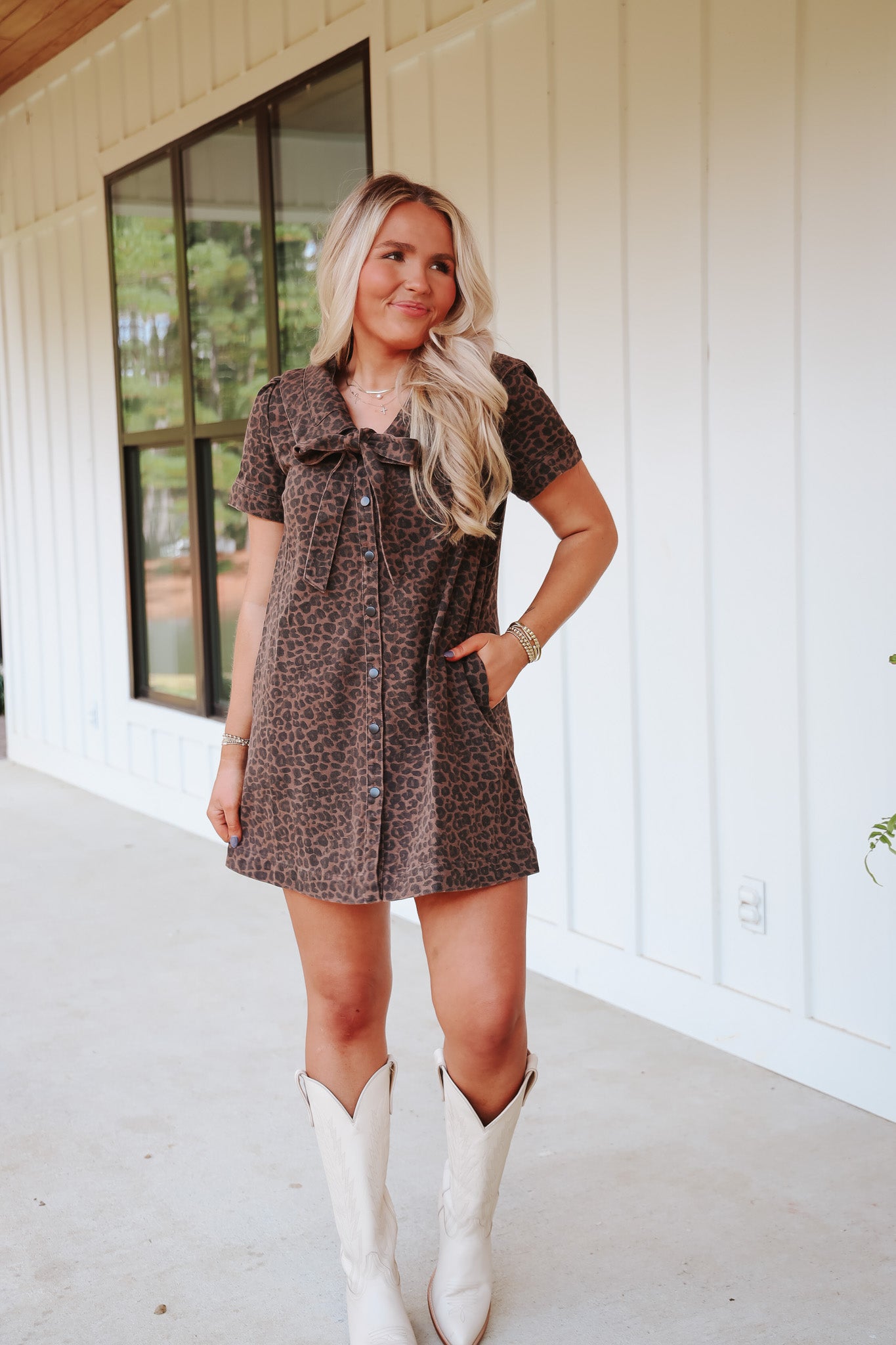 Her Sweet Side Leopard Dress