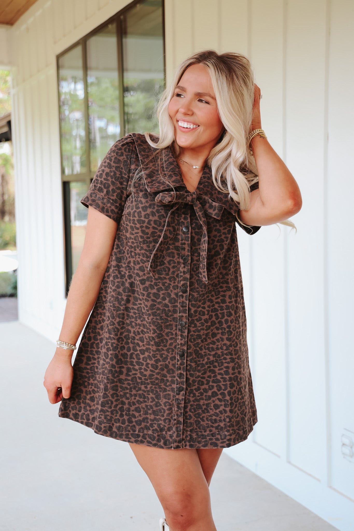 Her Sweet Side Leopard Dress