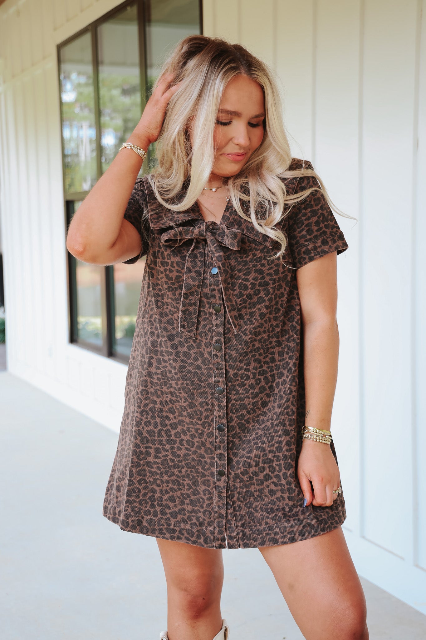 Her Sweet Side Leopard Dress