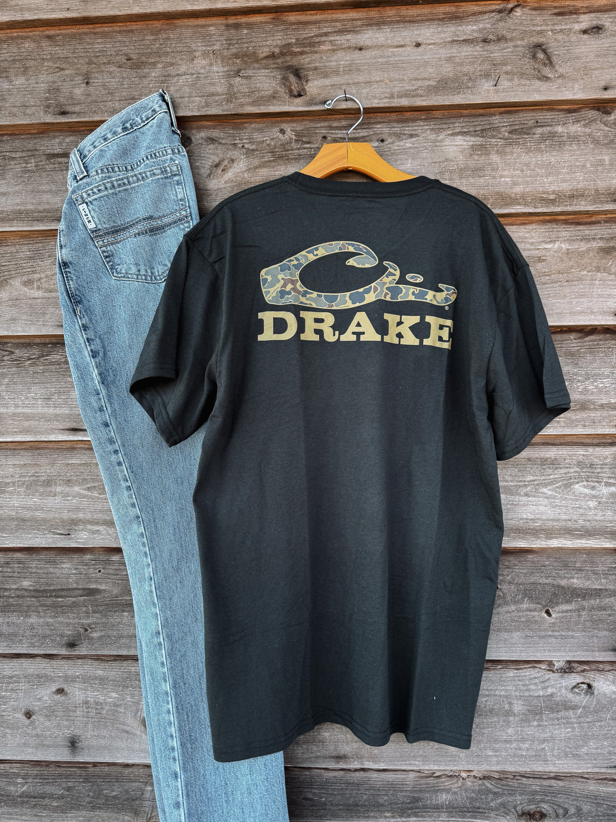 Drake Stacked Logo Old School T-Shirt