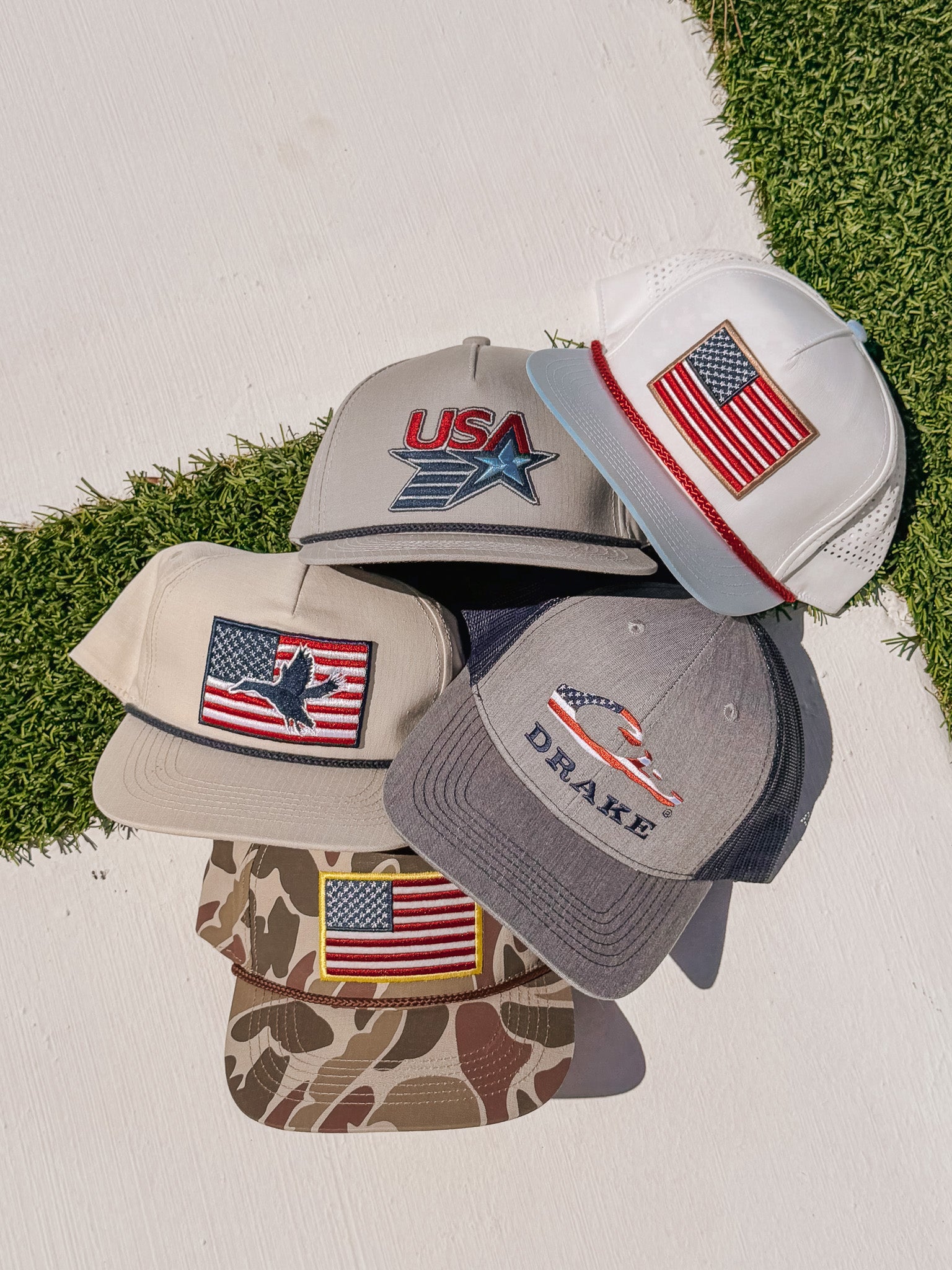 Drake Americana 2.0 Cap in Castle Rock Heather