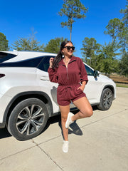 Better For You Mahogany Romper