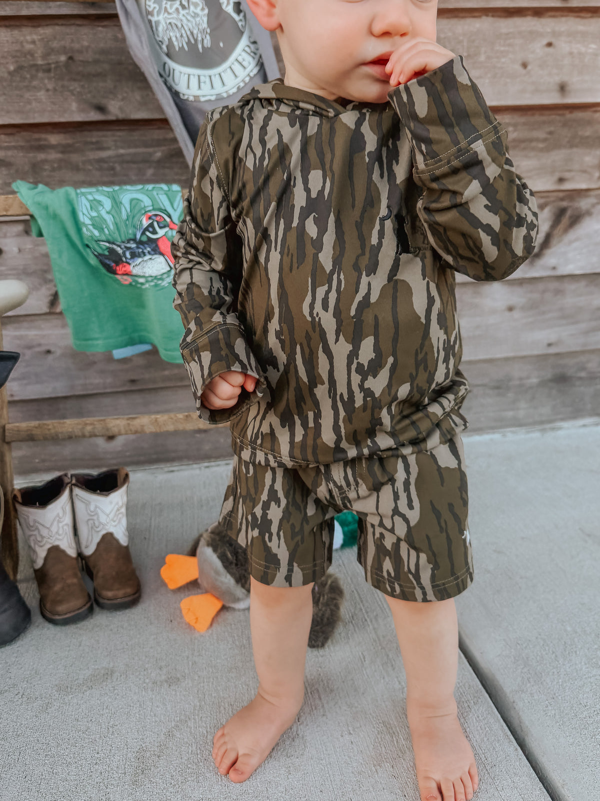 Local Boy | Toddler Hemlock Hoodie in Bottomland