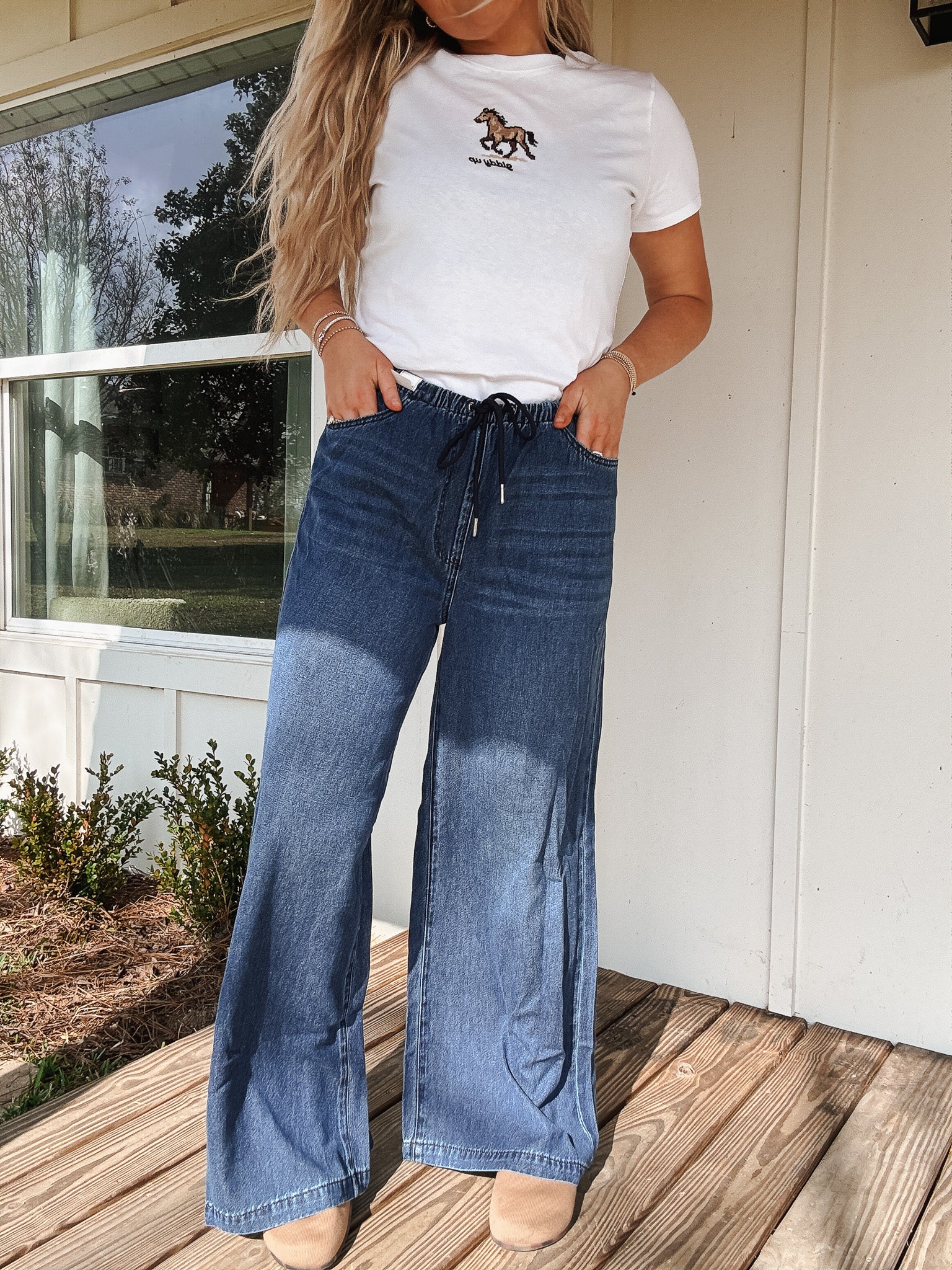 The Heather Featherweight Judy Blue Jeans