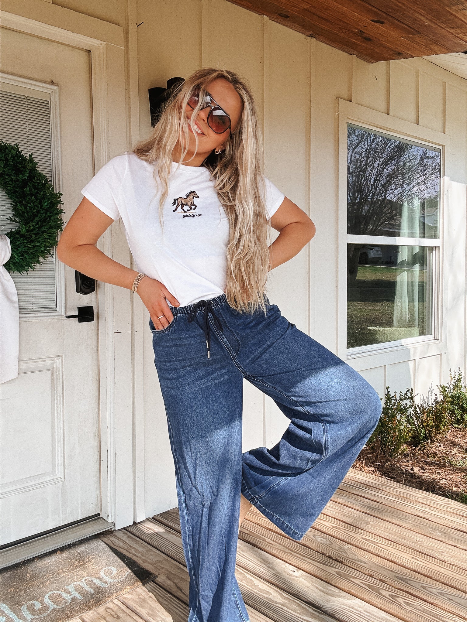 The Heather Featherweight Judy Blue Jeans