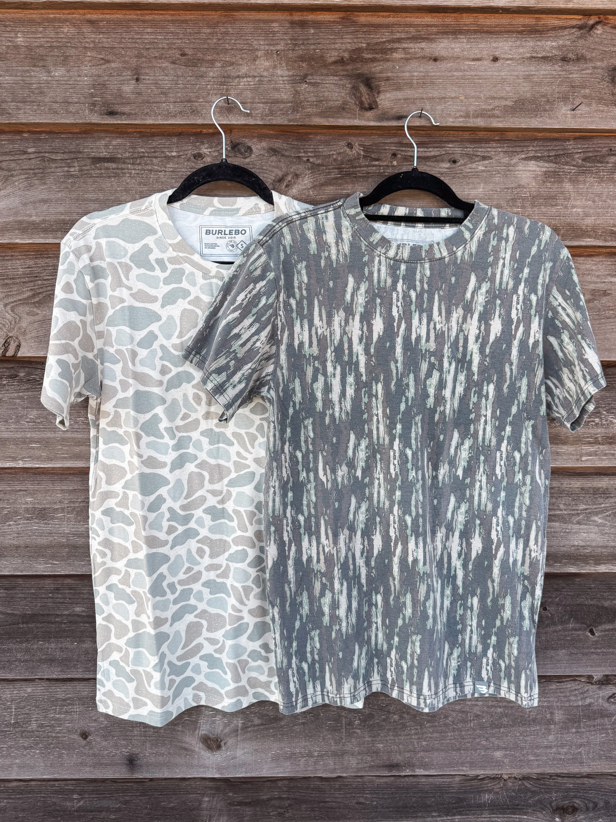 Burlebo | Men's Vintage Washed Tee - Classic Deer Camo