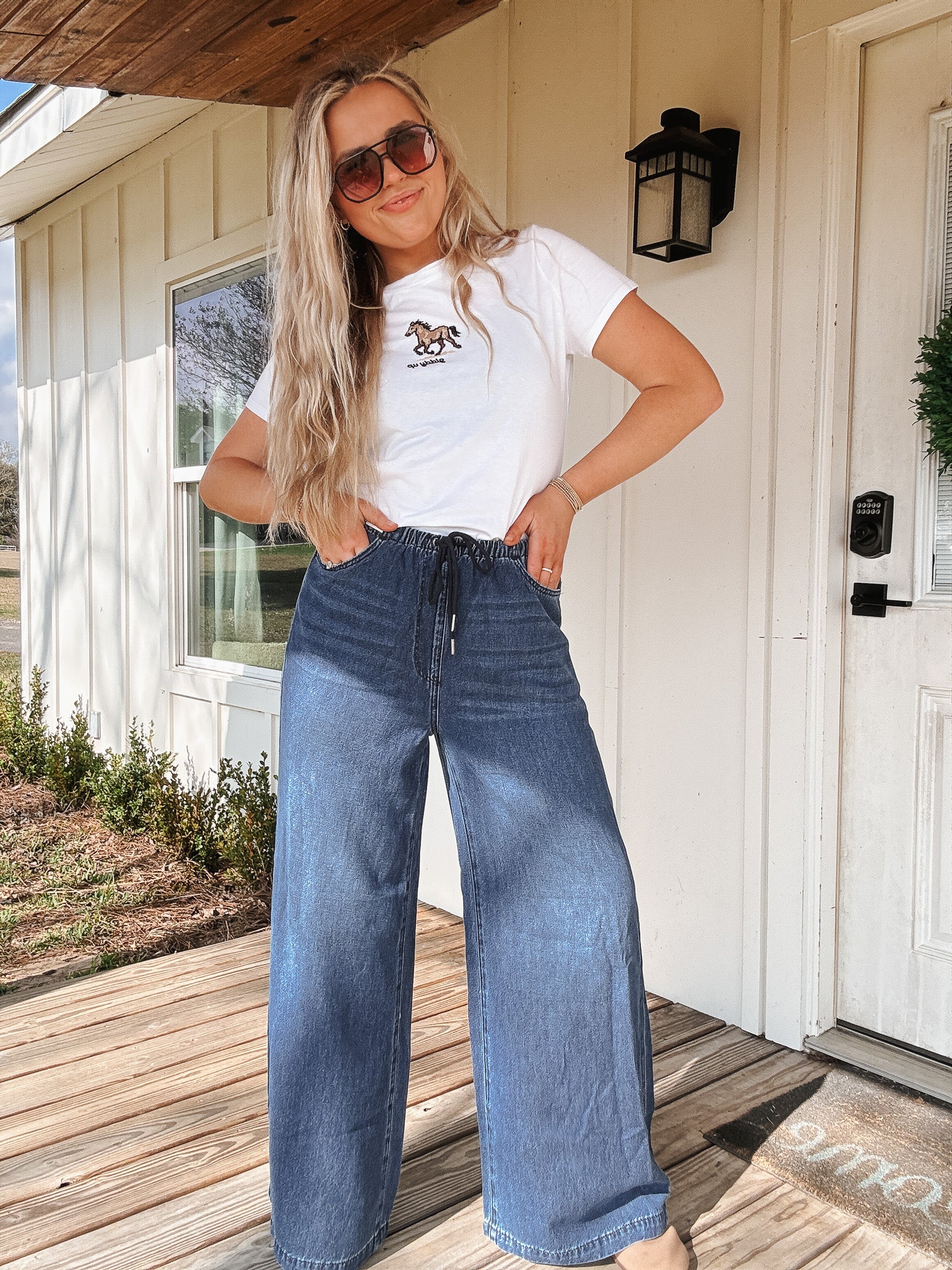 The Heather Featherweight Judy Blue Jeans