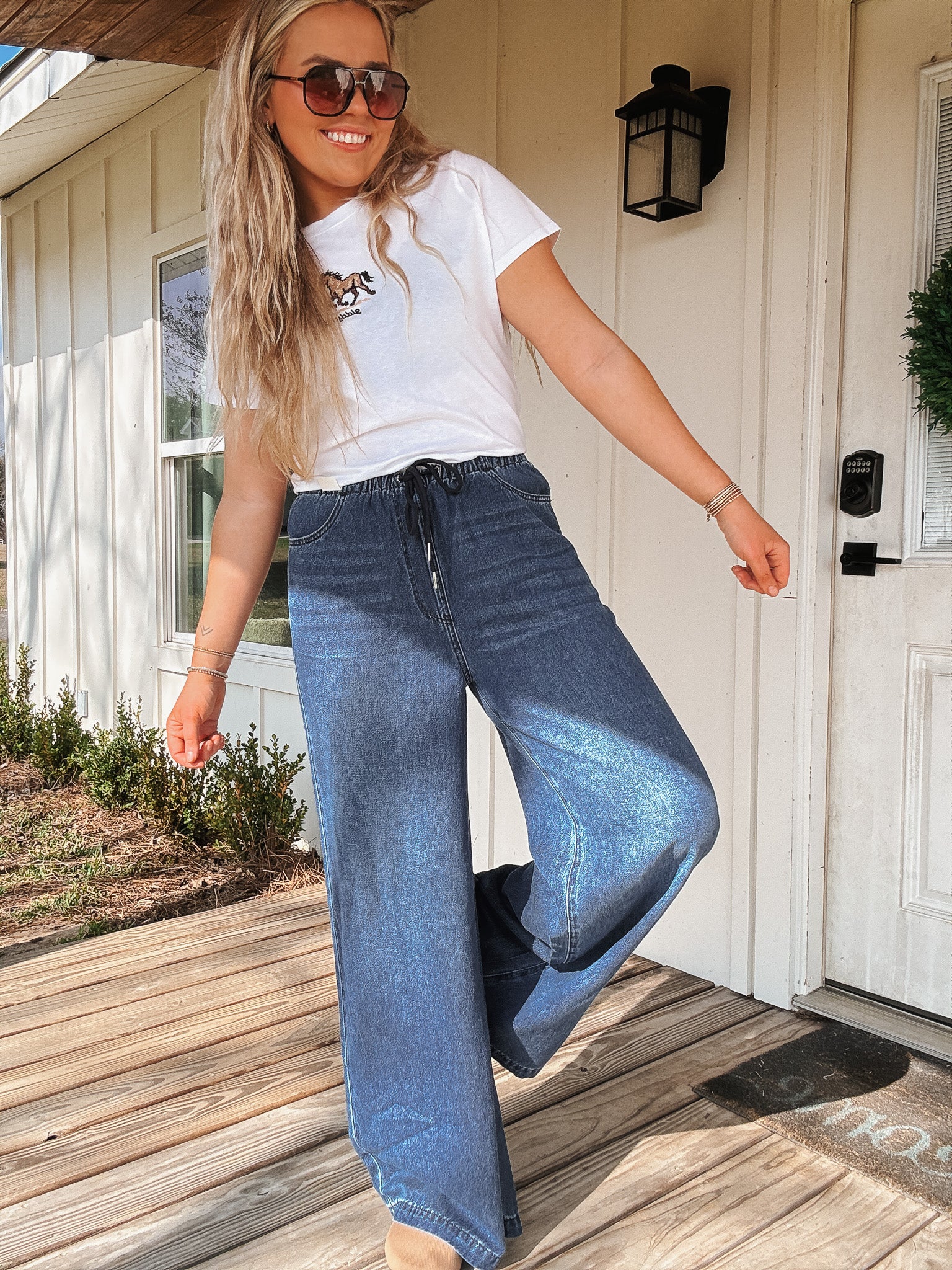 The Heather Featherweight Judy Blue Jeans