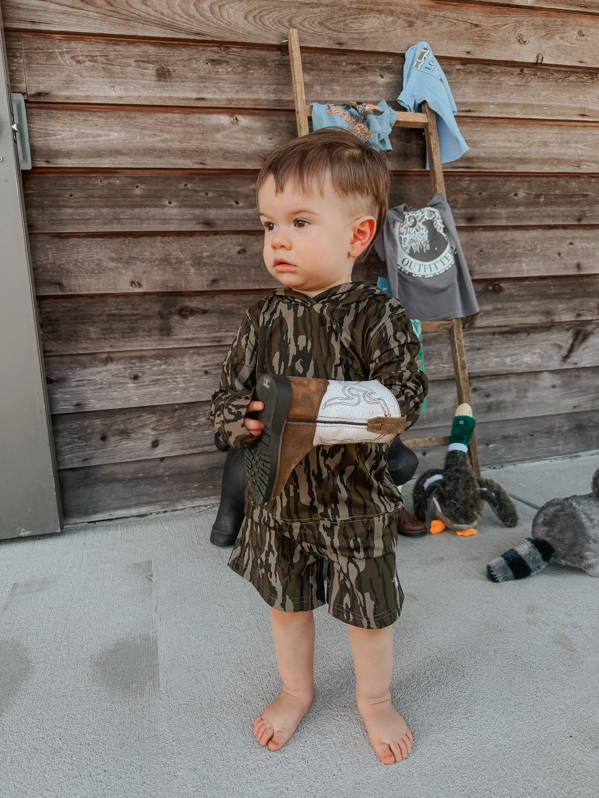 Local Boy | Youth Hemlock Hoodie in Bottomland