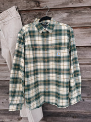 Men's Carhartt Rugged Flex Relaxed Fit Midweight Flannel Shirt