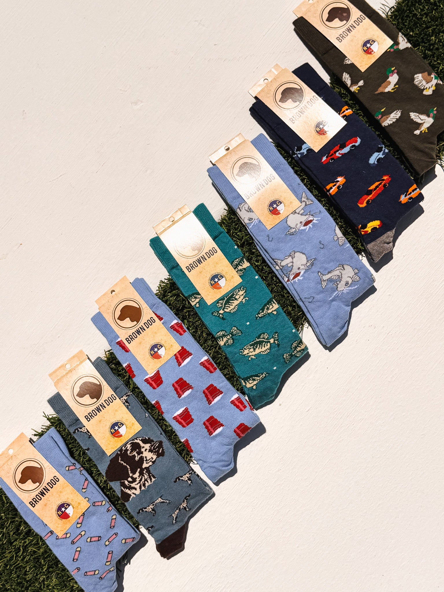 Men's Brown Dog GSP Socks