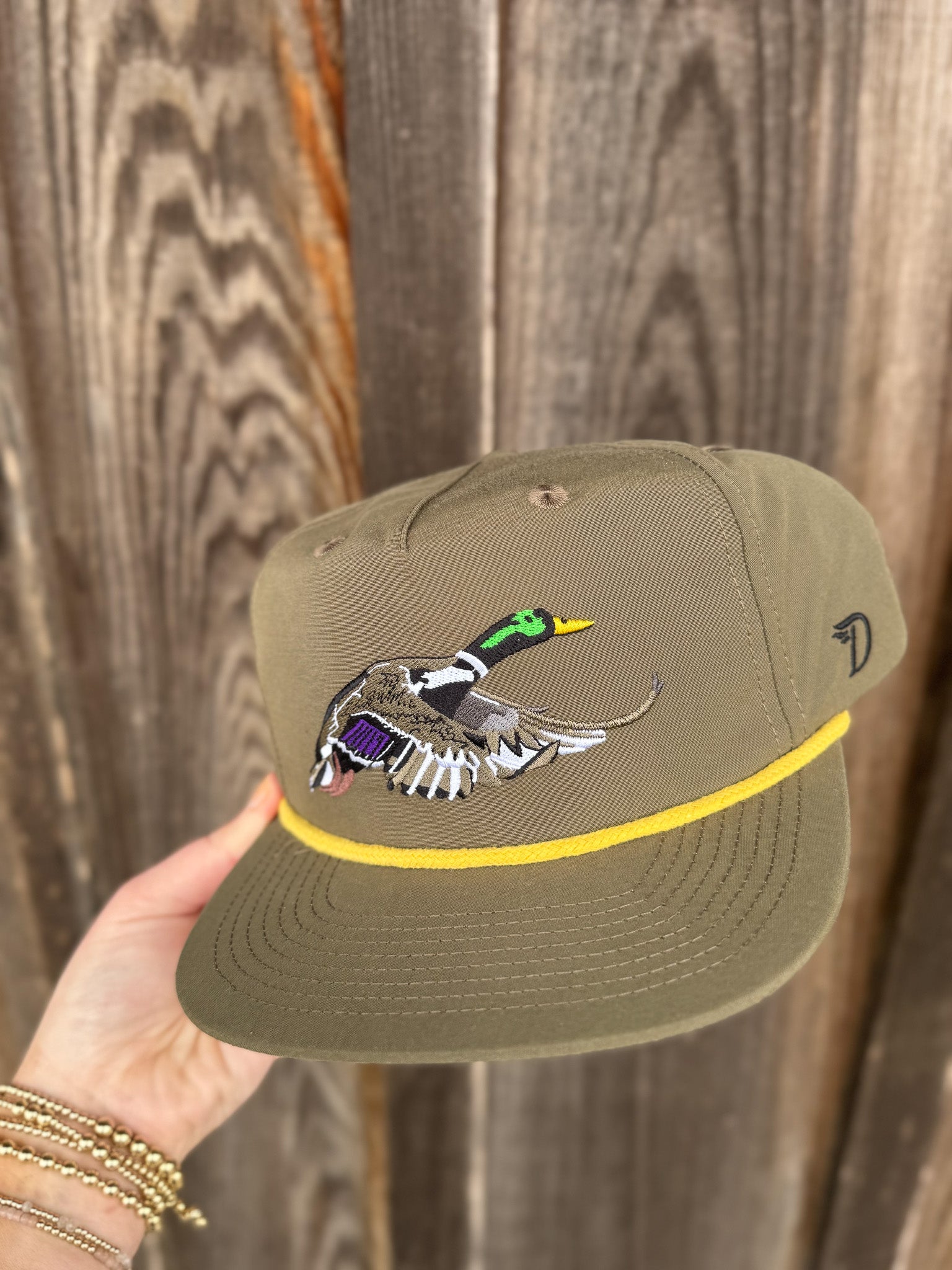 Men's Duck Camp Mallard Hat in Military Green