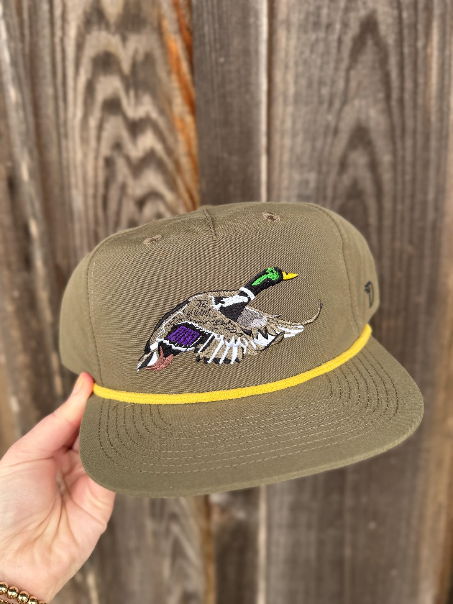 Men's Duck Camp Mallard Hat in Military Green