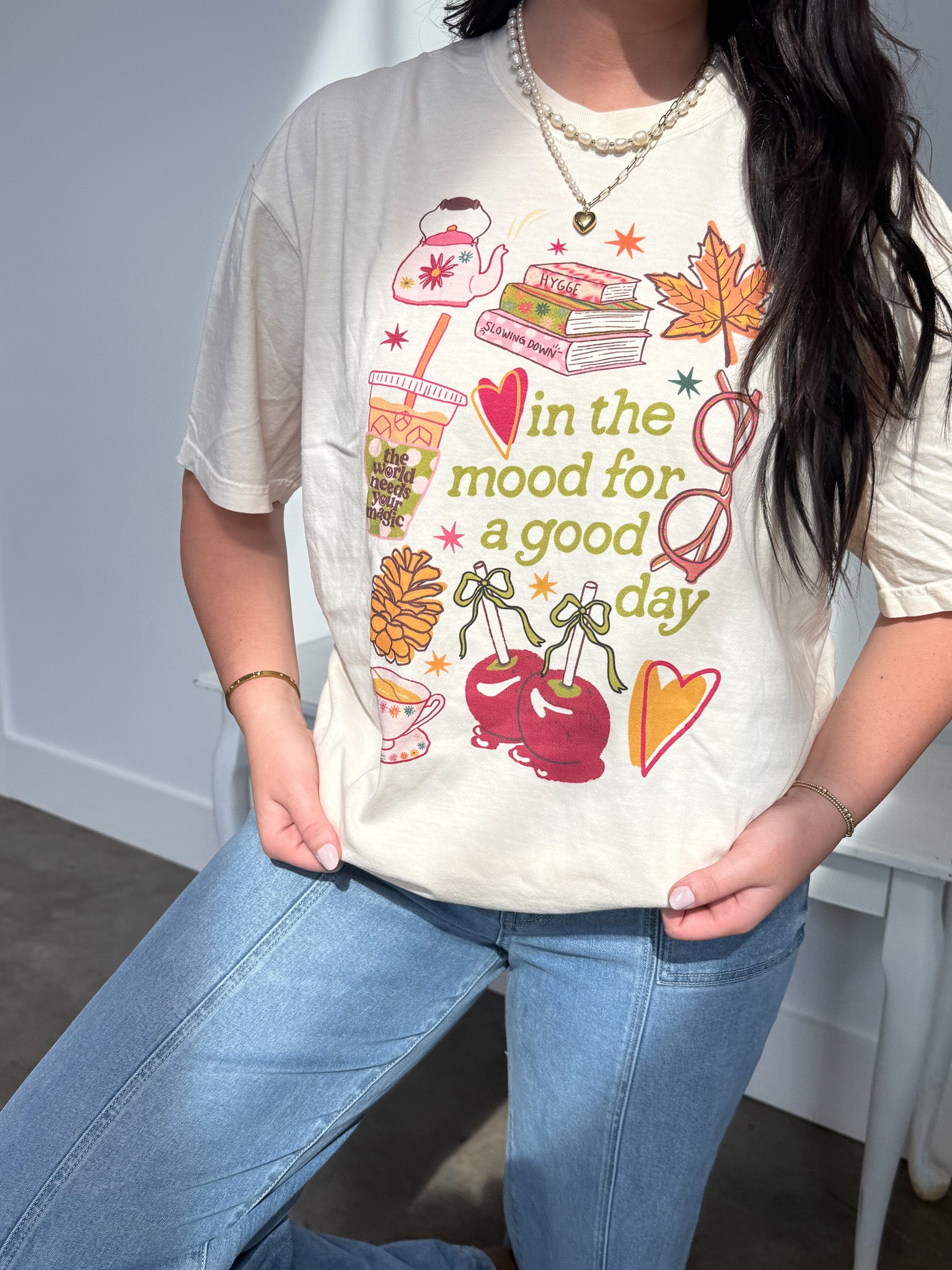 In The Mood Fall Vibes Tee
