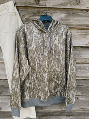 Men's Drake "Back Eddy" Embossed Bottomland Hoodie