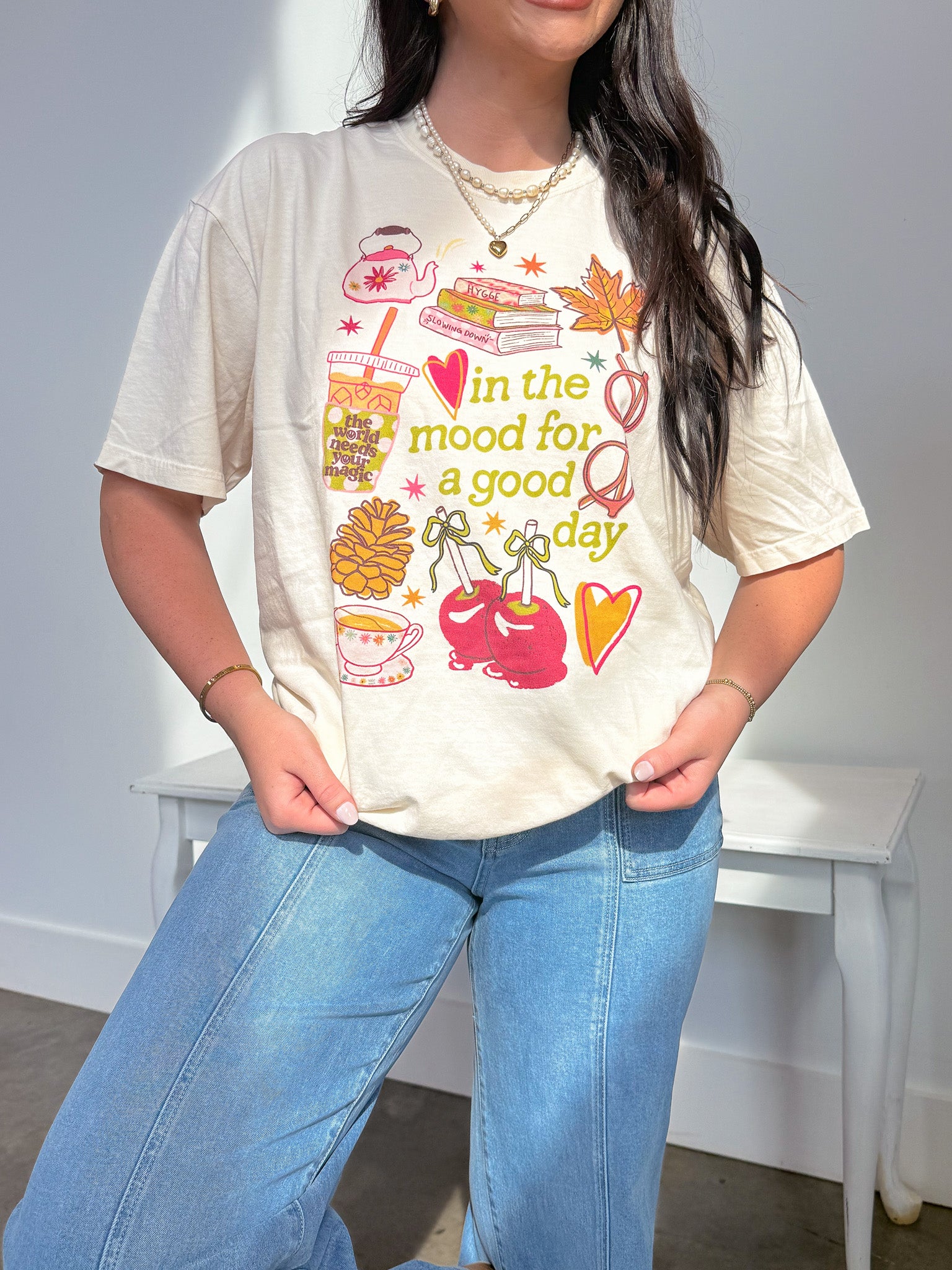 In The Mood Fall Vibes Tee