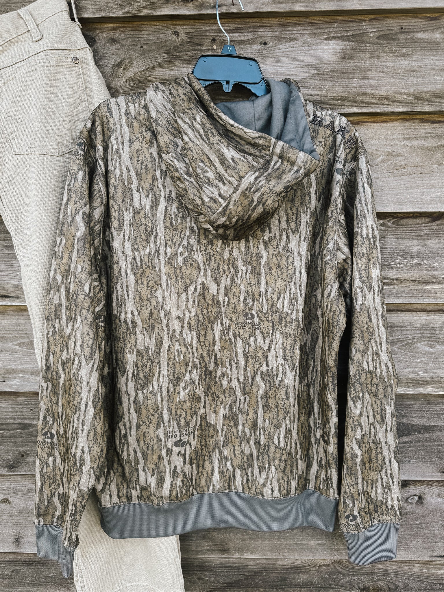 Men's Drake "Back Eddy" Embossed Bottomland Hoodie