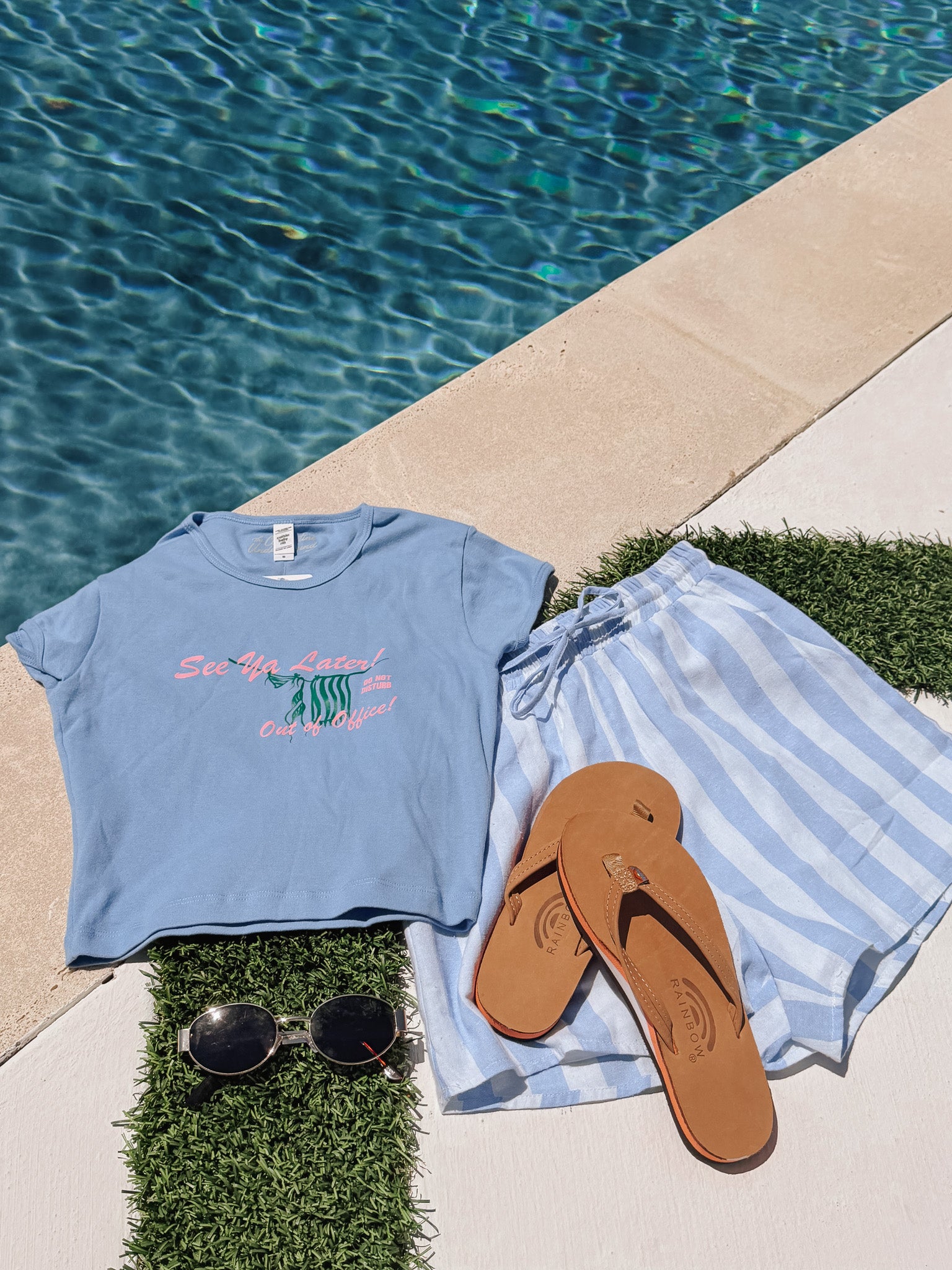 Seaside Sunday Stripe Shorts
