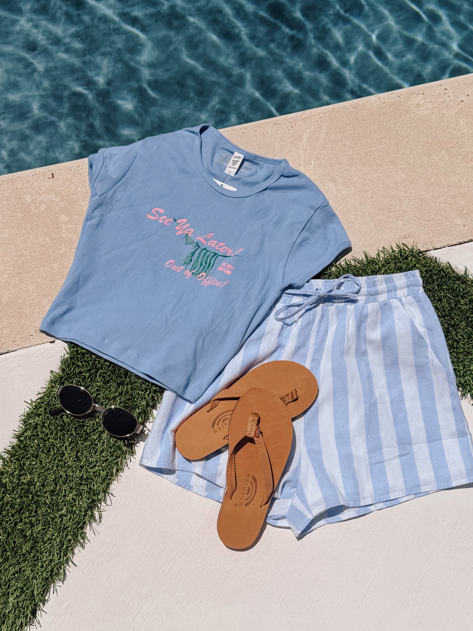 Seaside Sunday Stripe Shorts