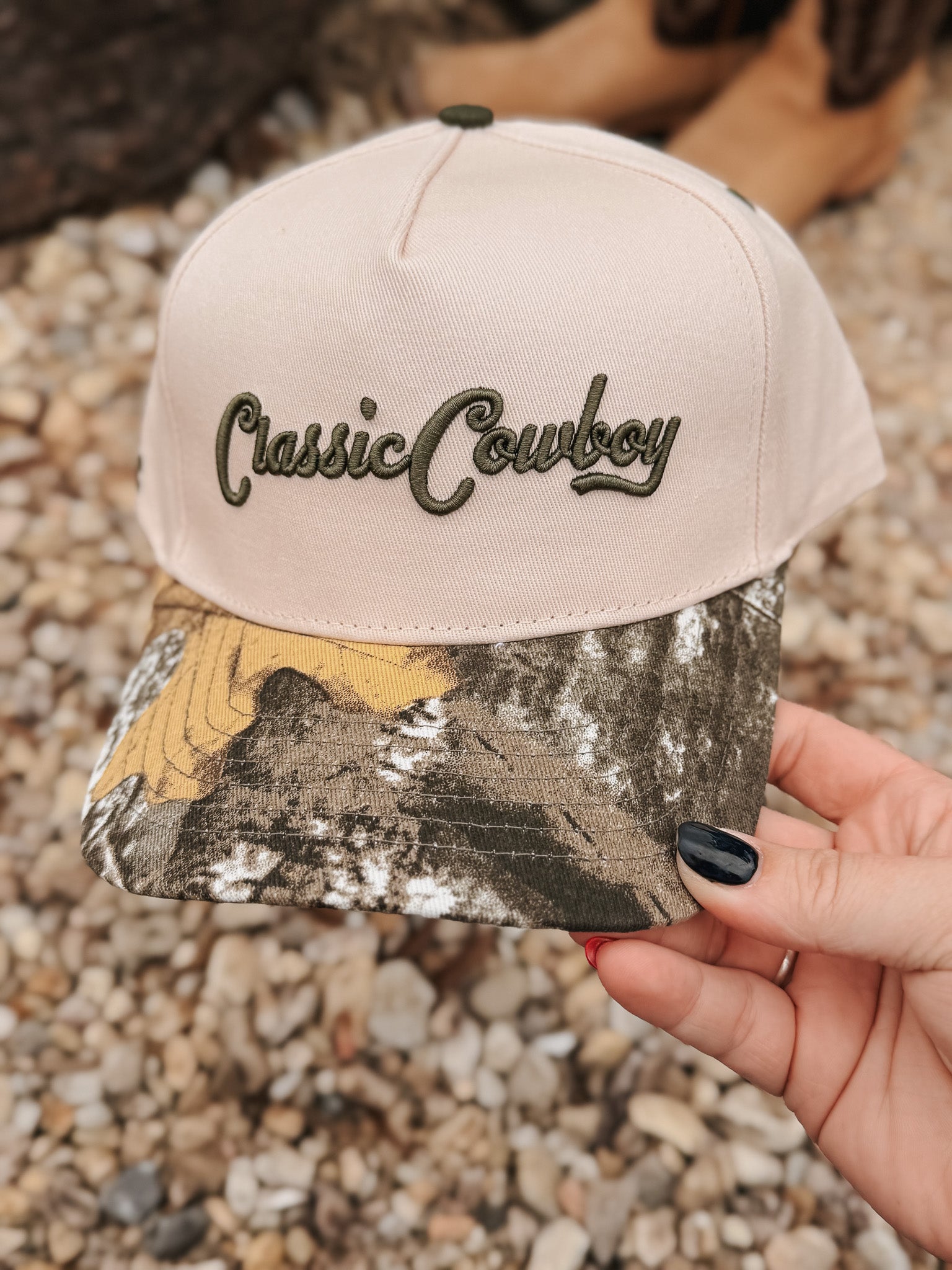 Classic Cowboy The Rancher Cap - Camo