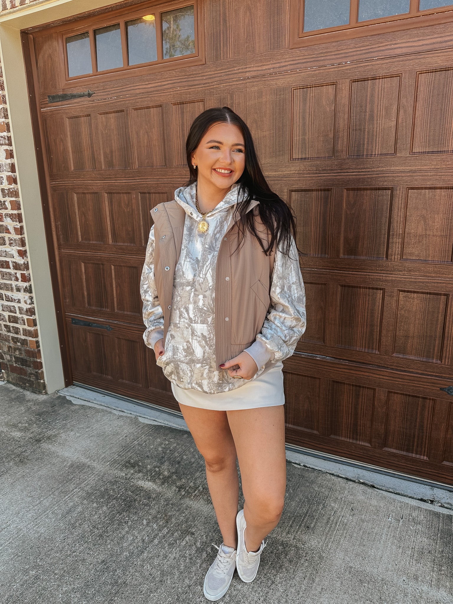 Camo Comfort Grey Hoodie