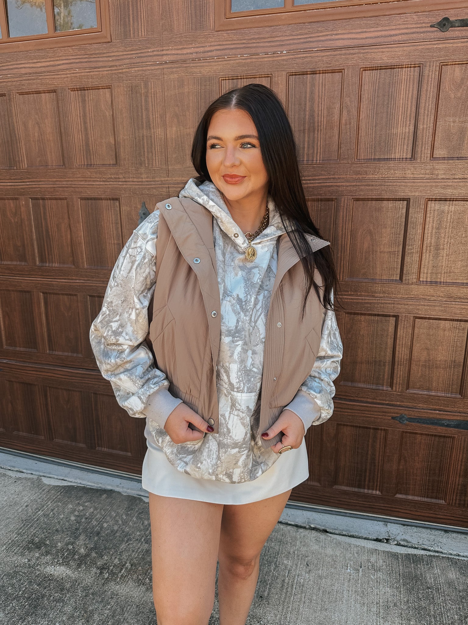 The Skirt of the Season in Ecru