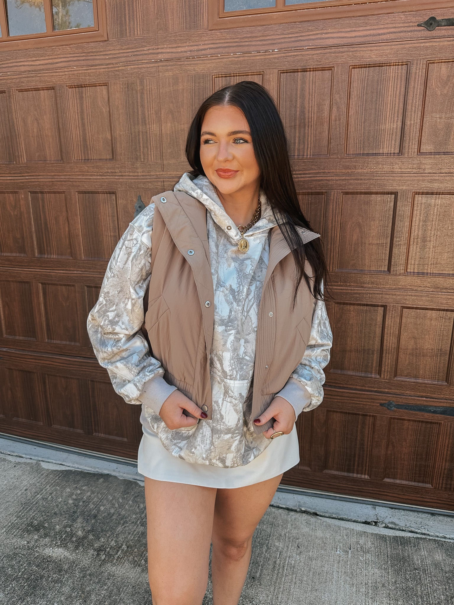 Camo Comfort Grey Hoodie