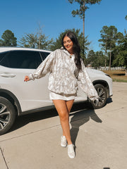 Camo Comfort Grey Hoodie