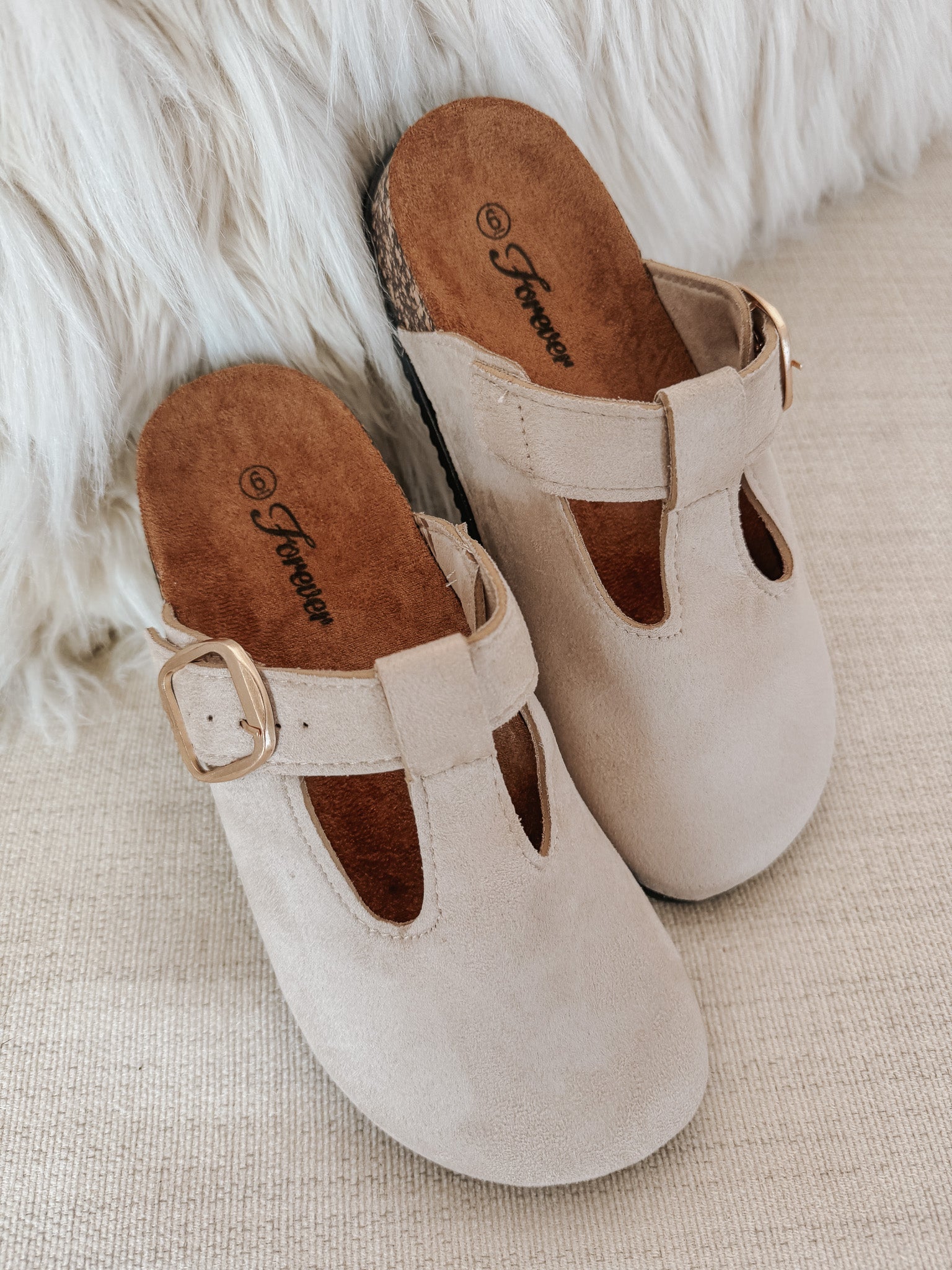 The Cork Clog in Sand