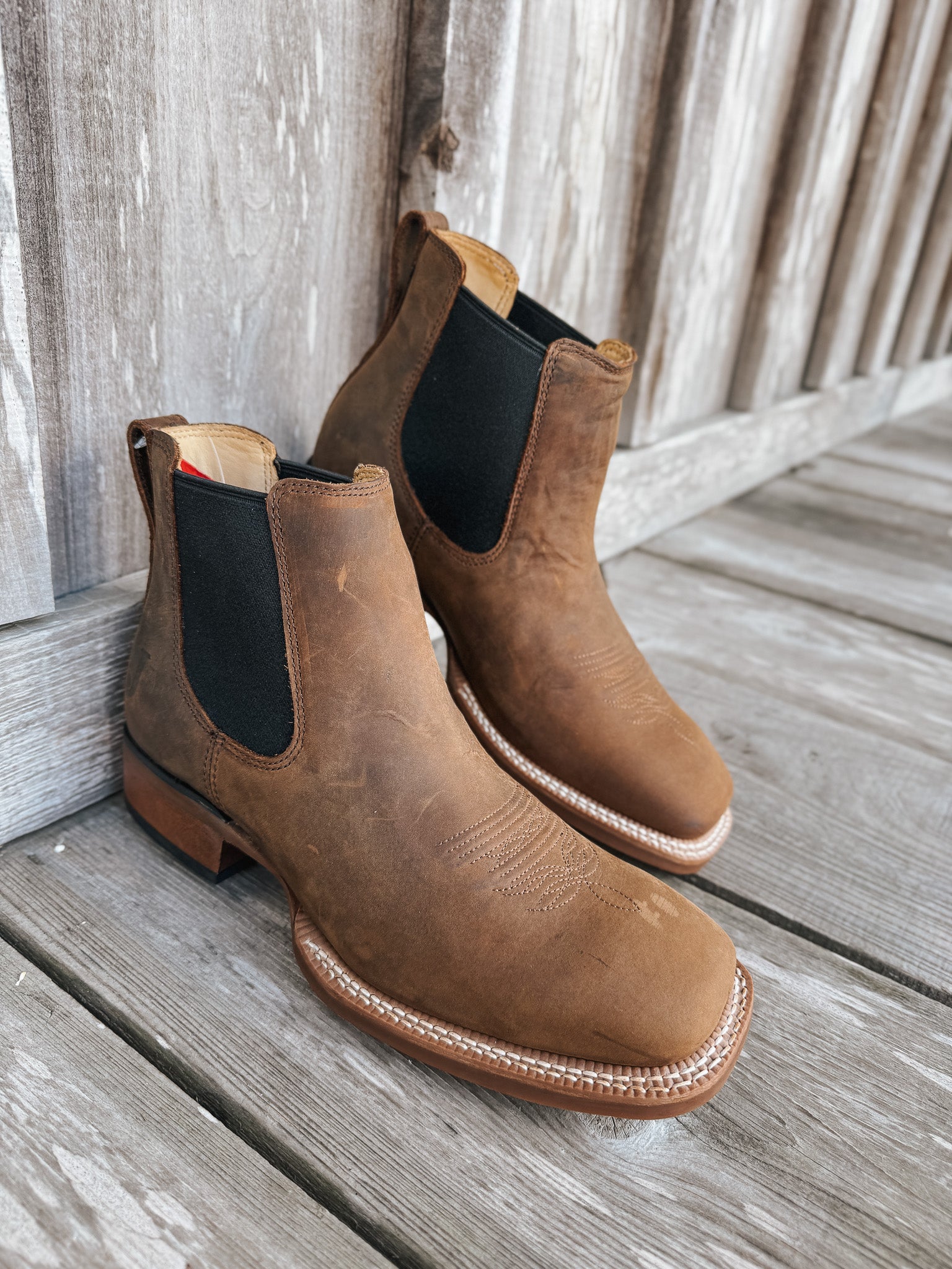 Men's Justin Crazy Buck 6