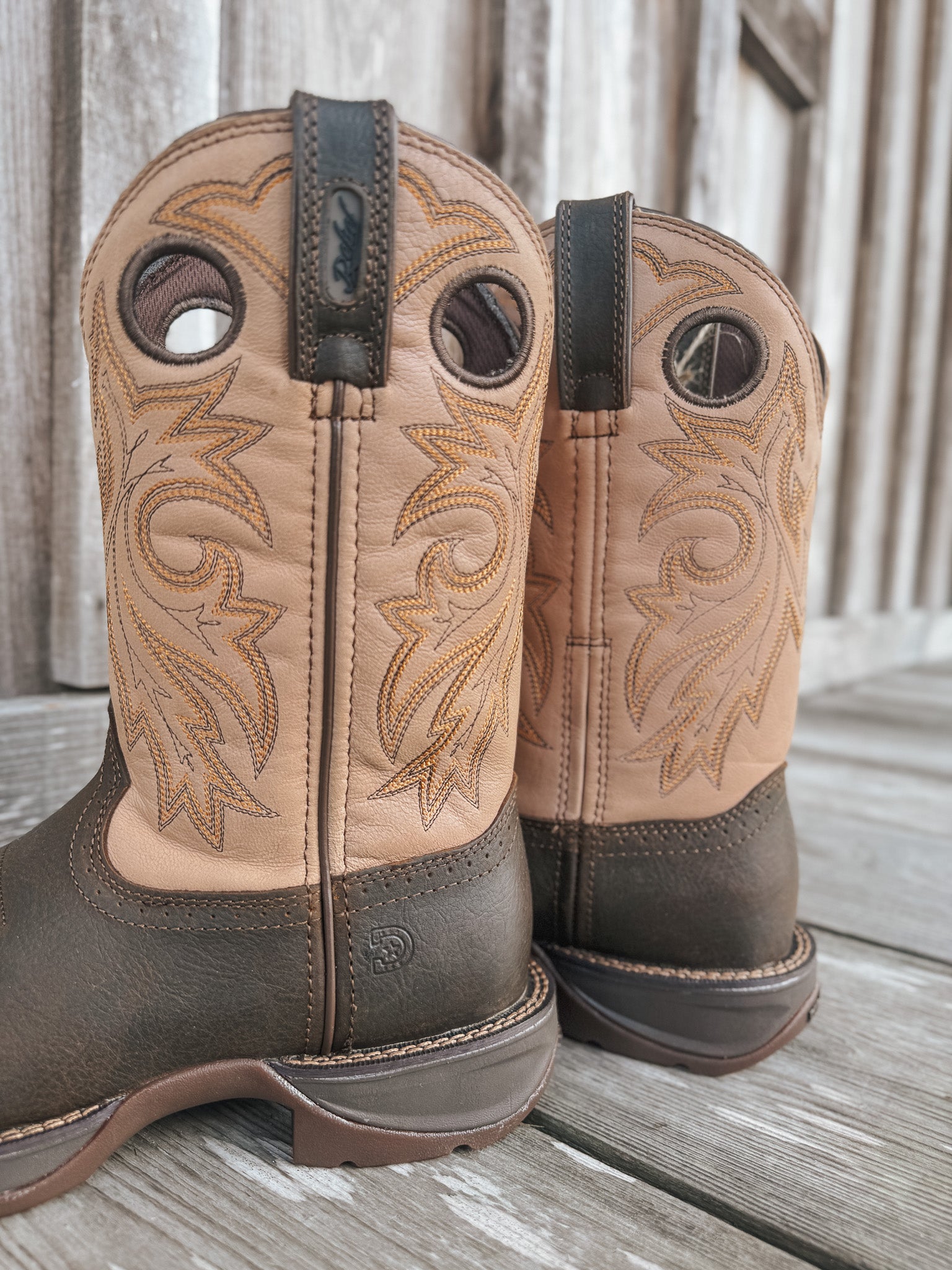 Men's Durango Rebel with InsulKul™ Western Boots in Coffee/Bone