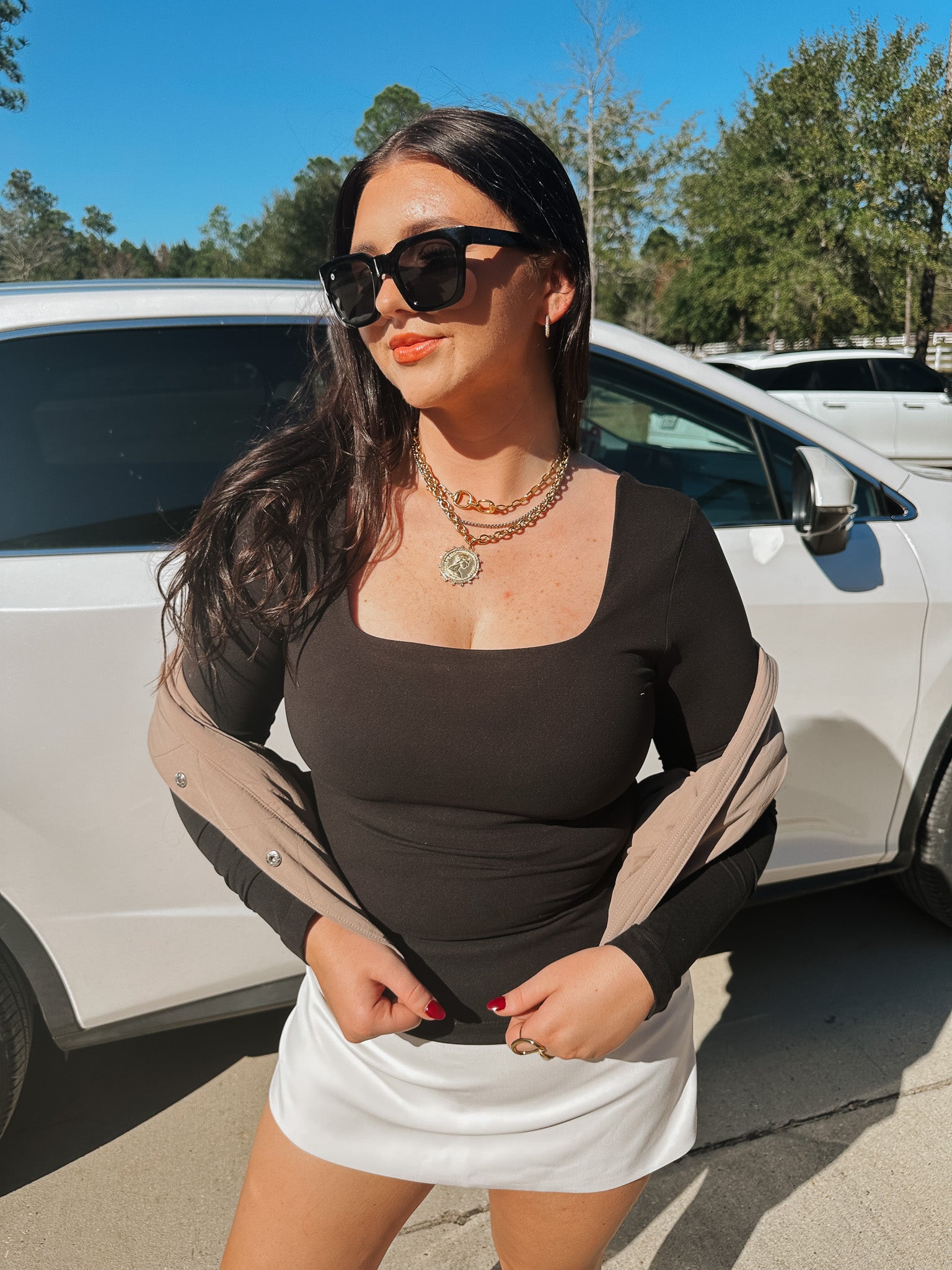 Get Going Long Sleeve Basic in Black