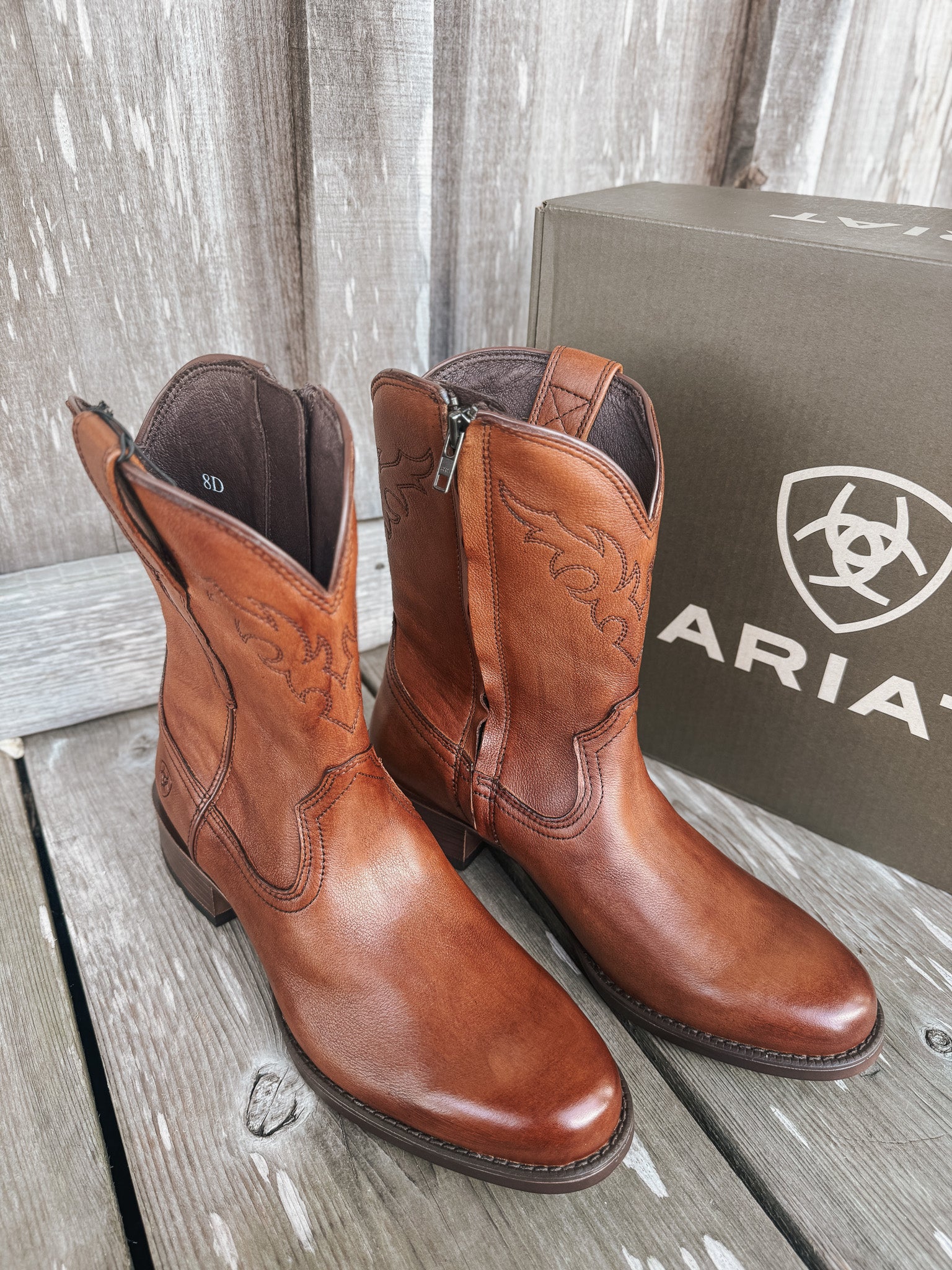 Men's Ariat Sonoro Roper Toe Western Boots