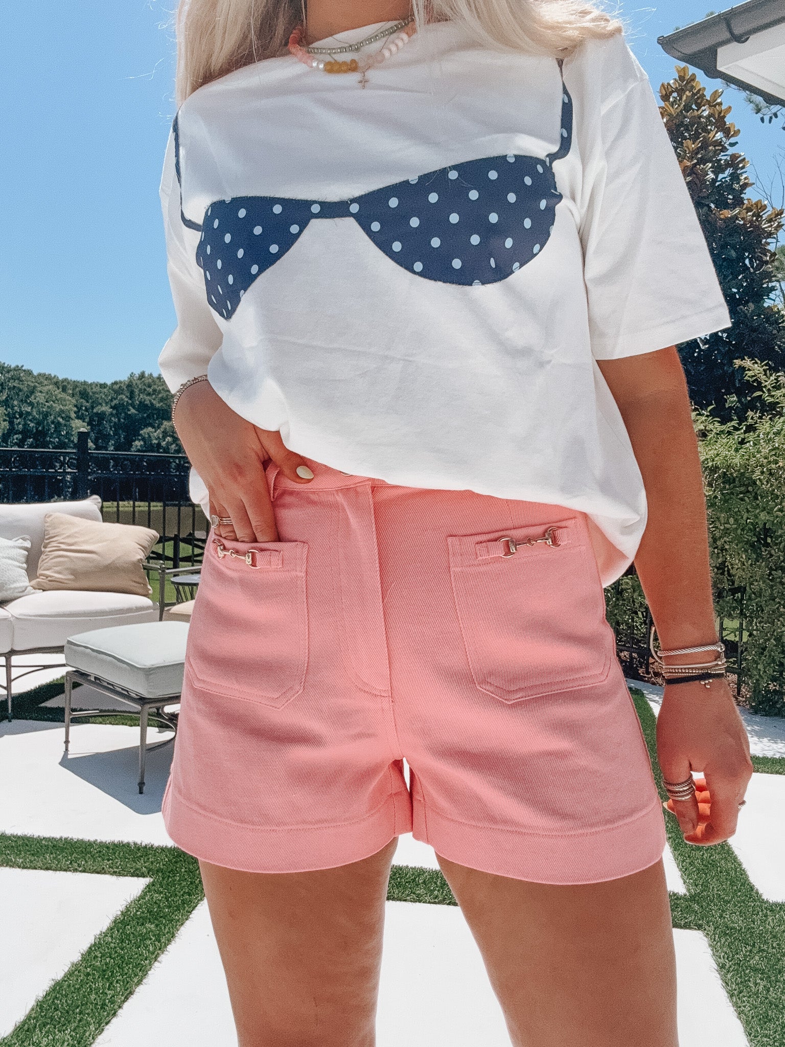 On Vacay Time Shorts in Pink