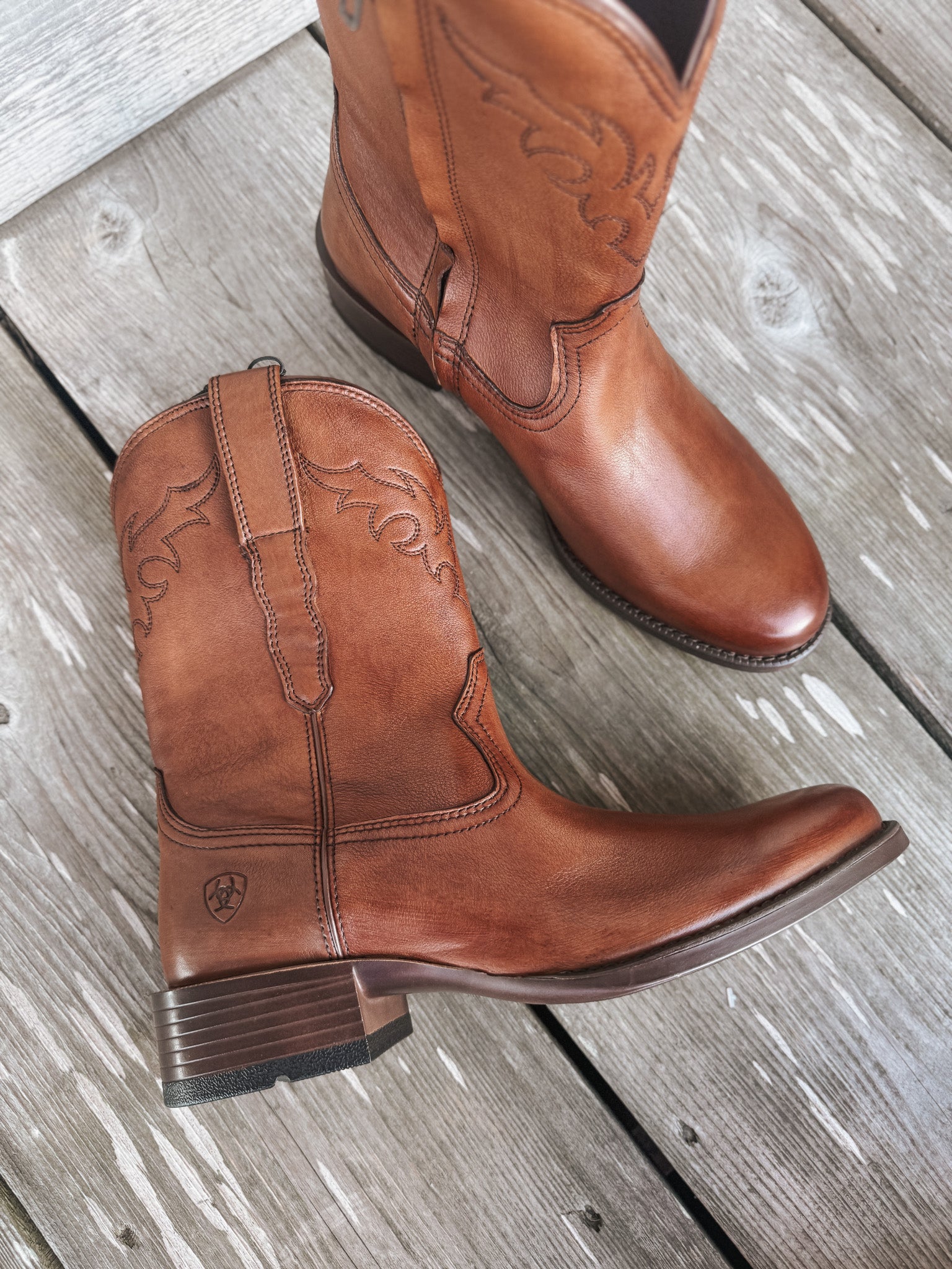 Men's Ariat Sonoro Roper Toe Western Boots