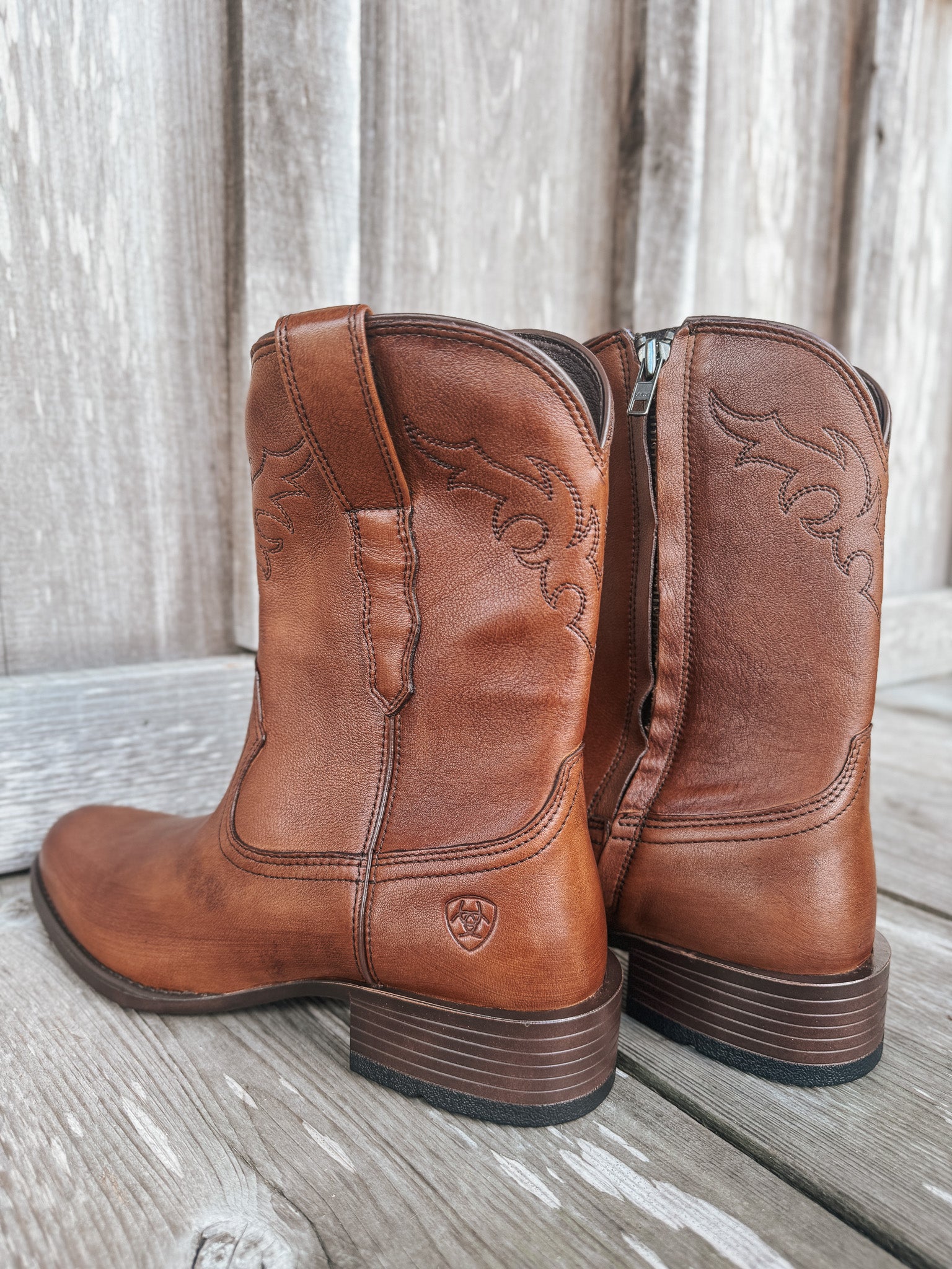 Men's Ariat Sonoro Roper Toe Western Boots