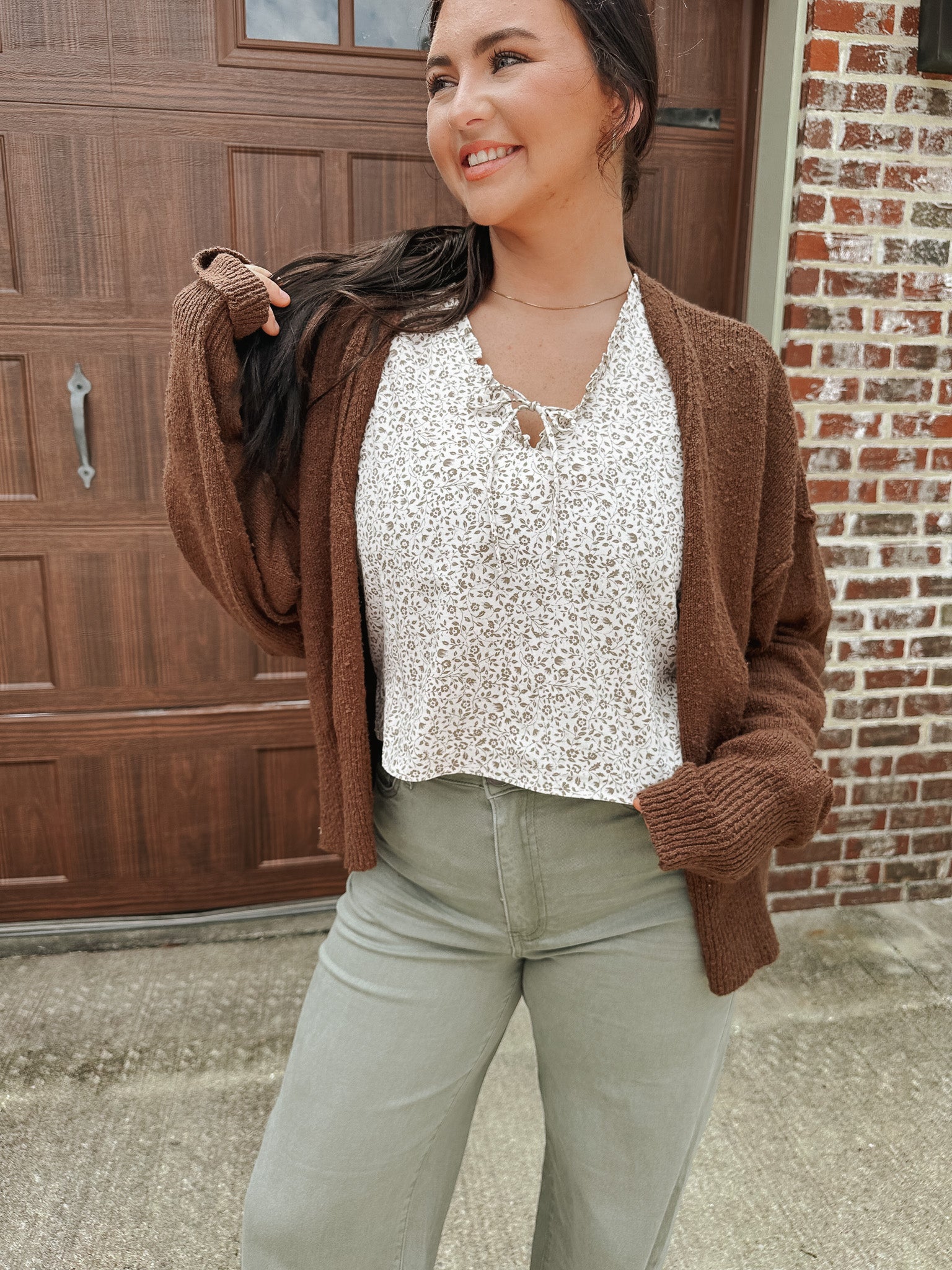 Kind Heart Brown Cardigan